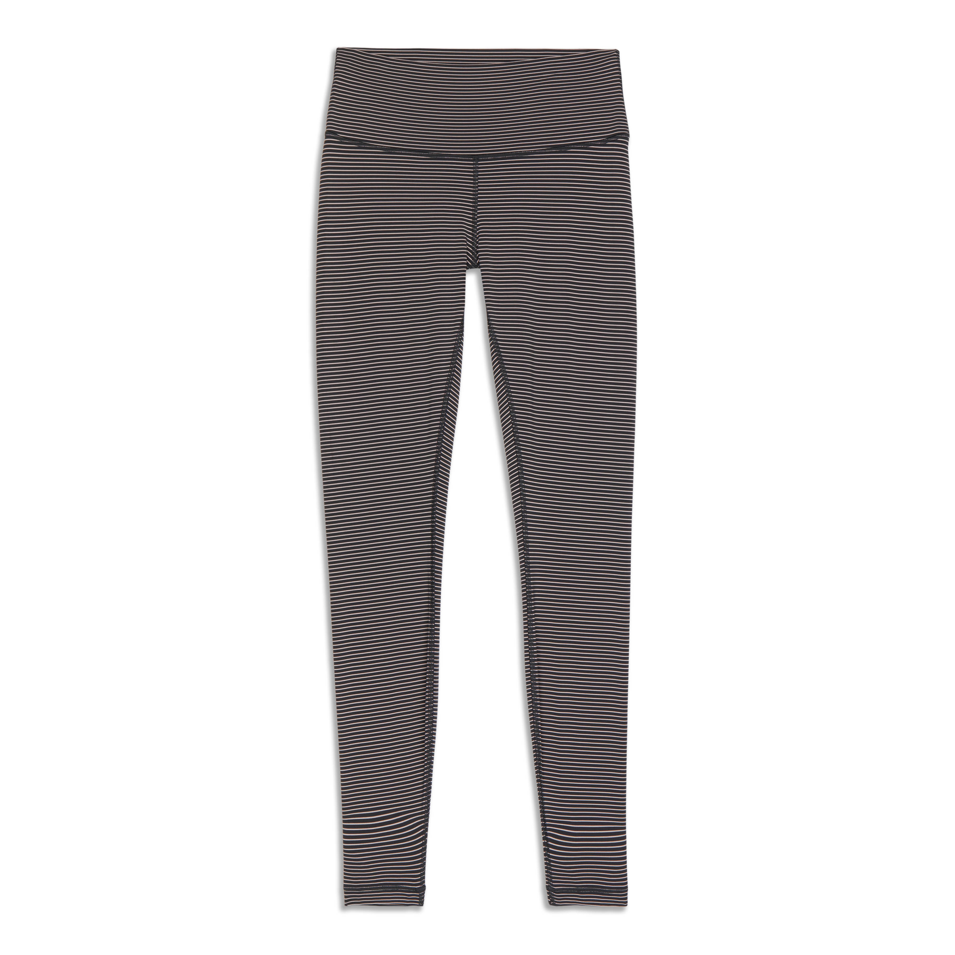 Lululemon Grey Striped Leggings With