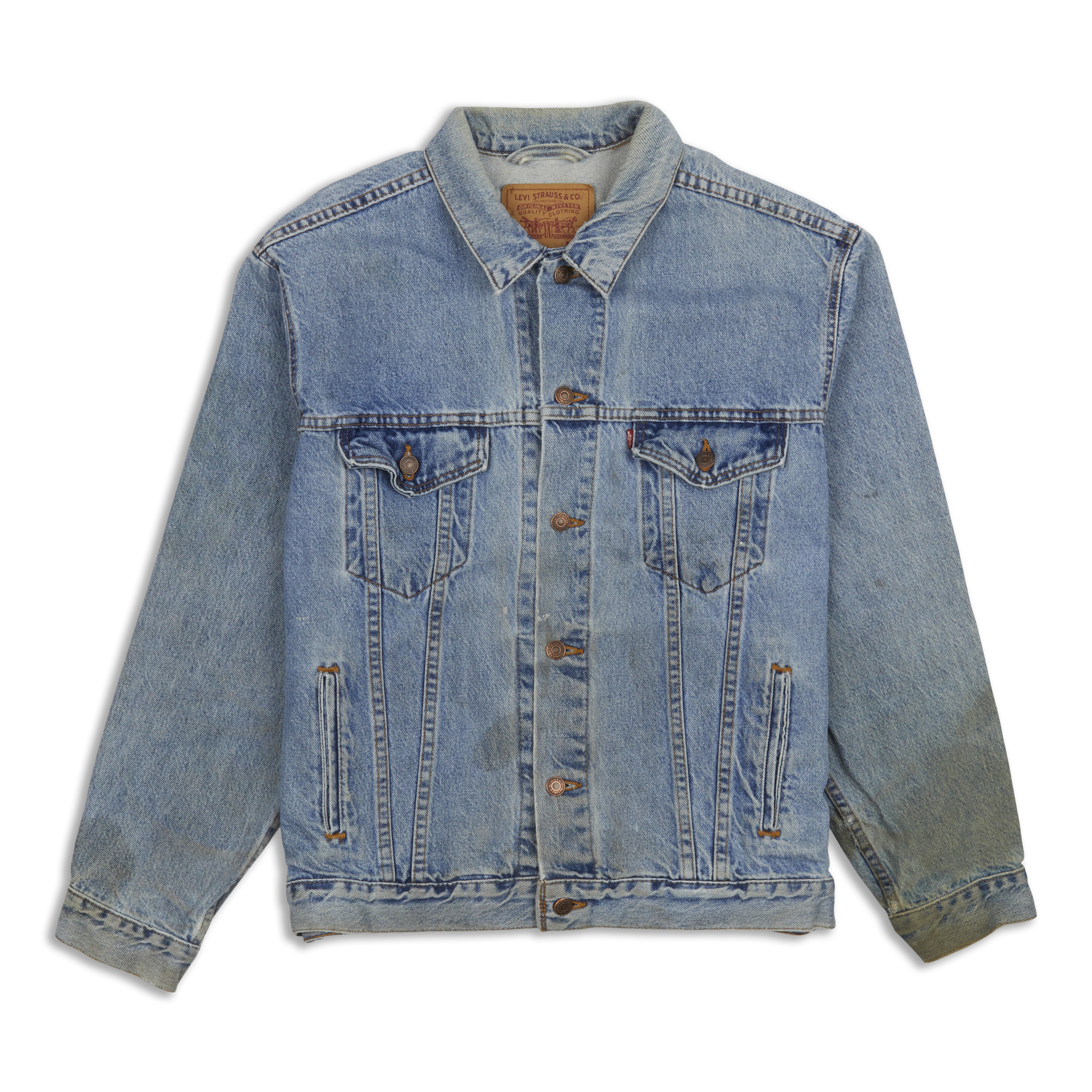 Levis Men's Levi's® Authorized Vintage Type III Trucker Blue Levis Men's Levi's® Authorized Vintage Type III Trucker Blue