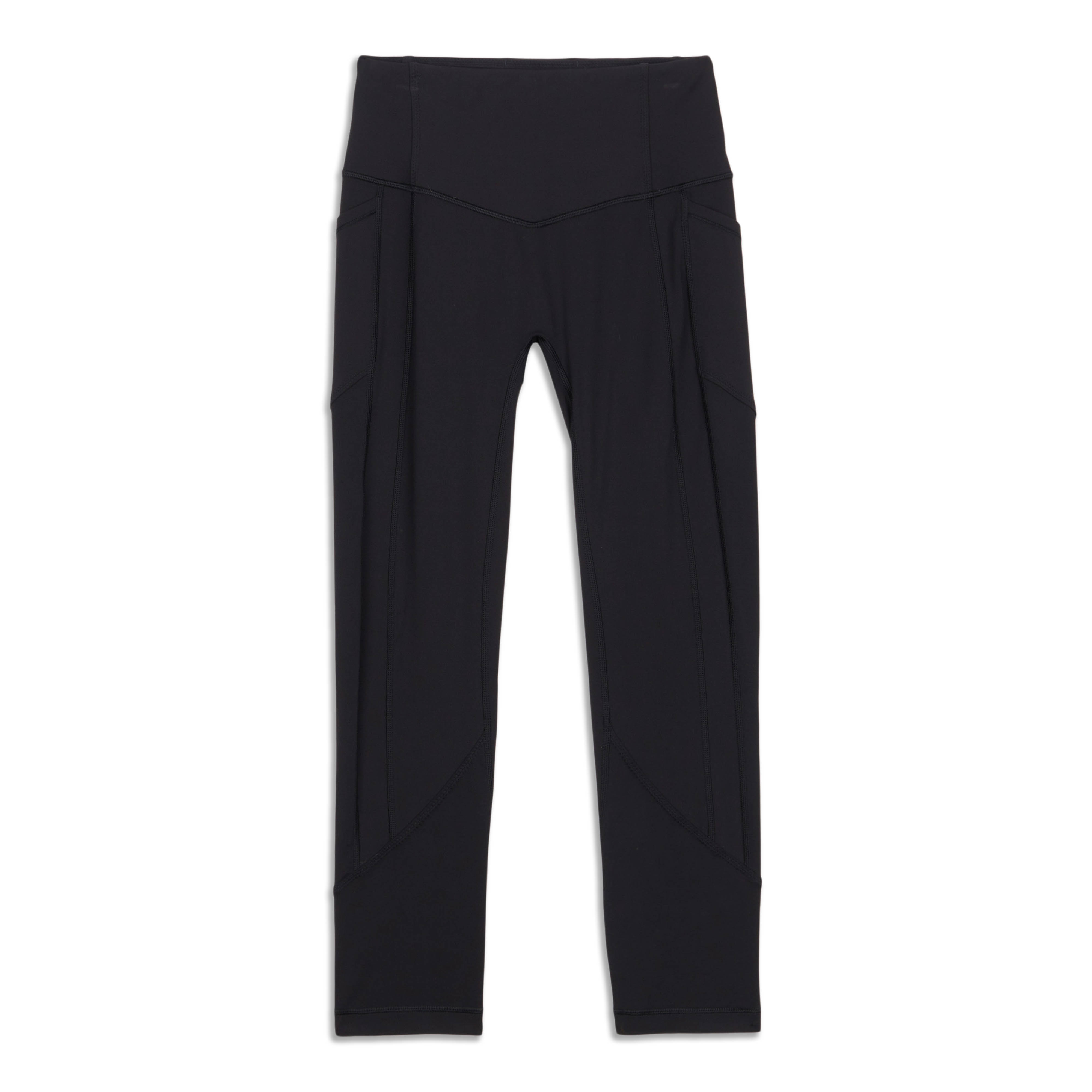 lululemon athletica, Pants & Jumpsuits, Lululemon All The Right Places  Crop High Rise Leggings In Black Size 2