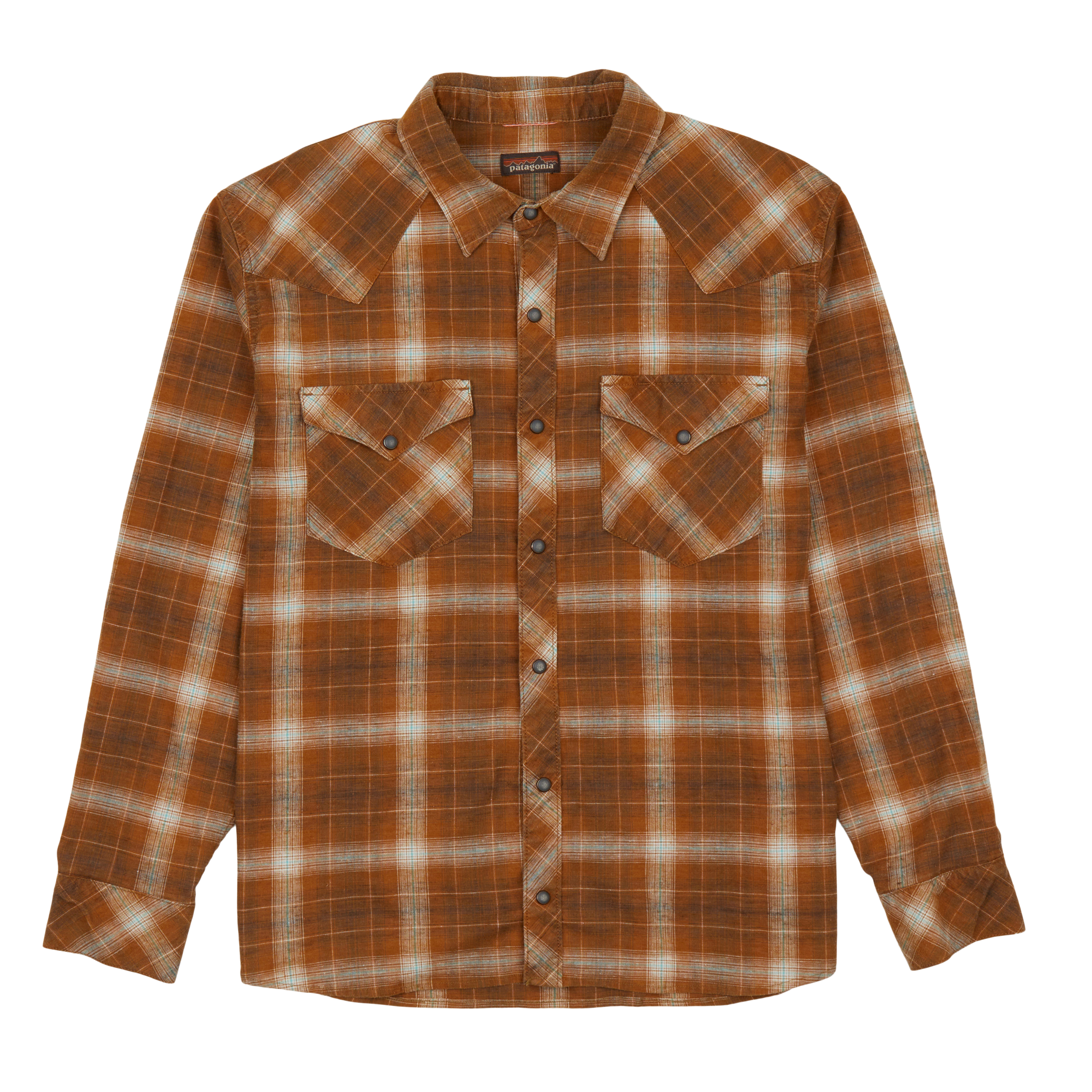 Patagonia Hemp Men's Long-Sleeved Western Snap Shirt Small - Shirts