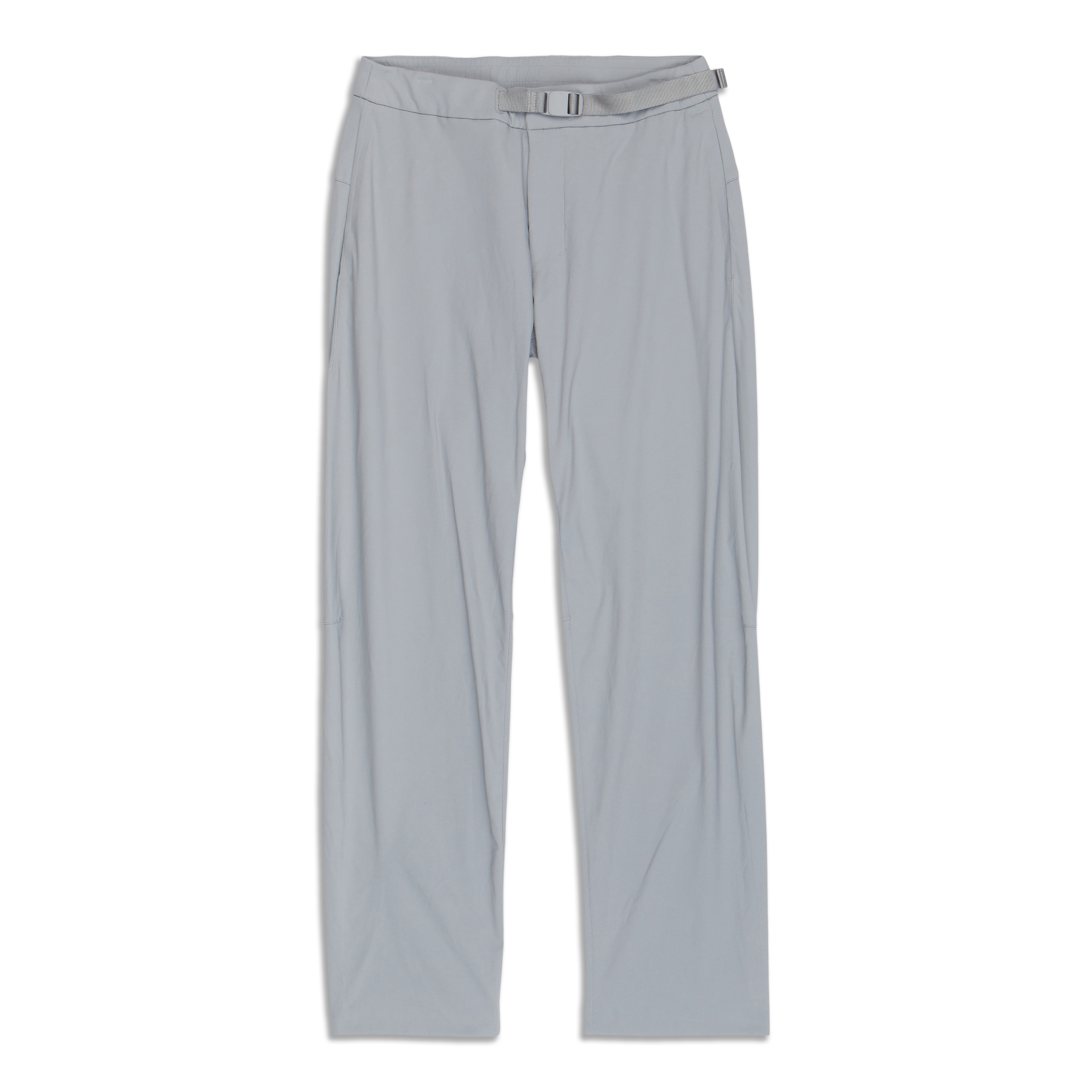 Relaxed Fit Belted Stretch Pant