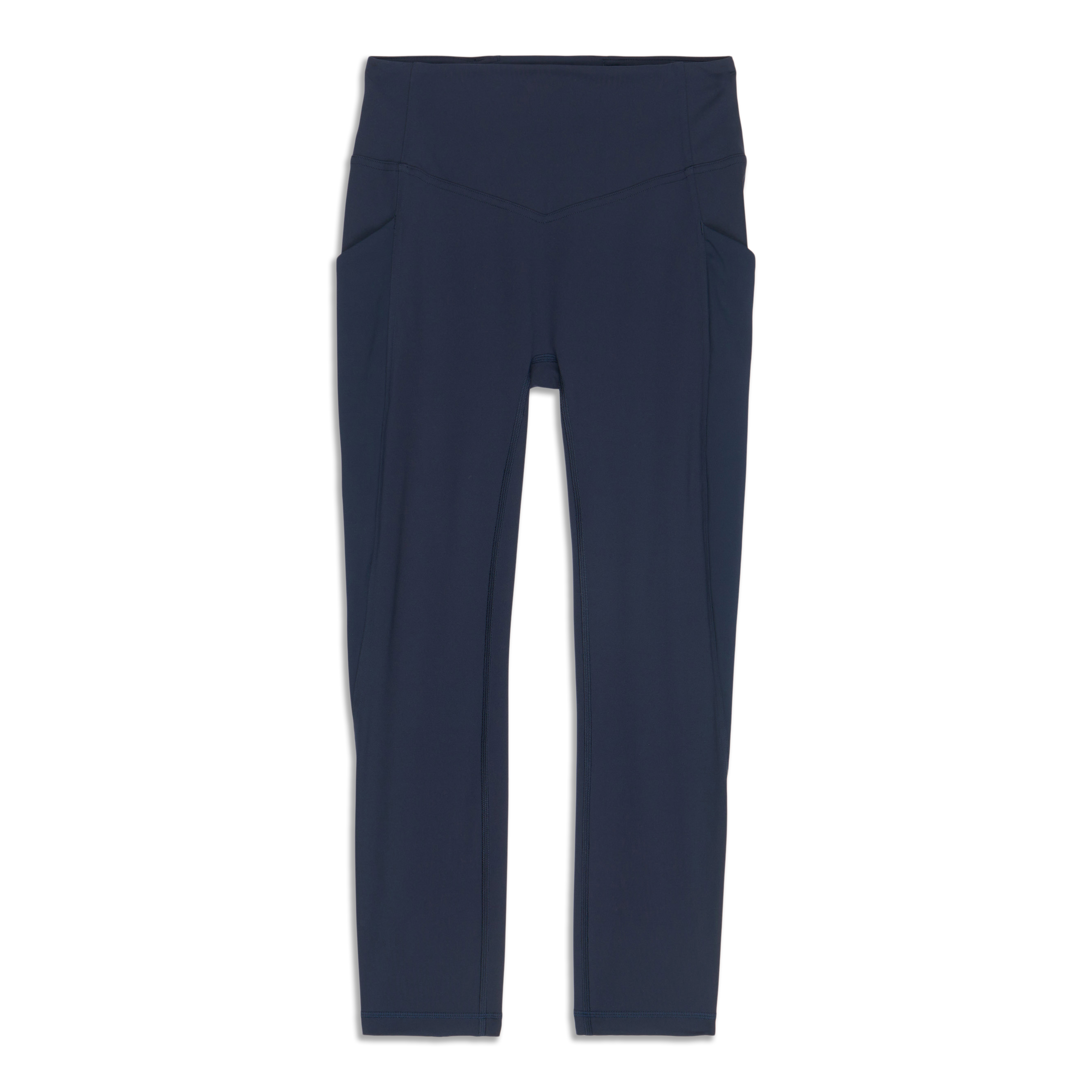 lululemon athletica, Pants & Jumpsuits, Lululemon All The Right Places  Crop Ii 23 Ink Blue 4