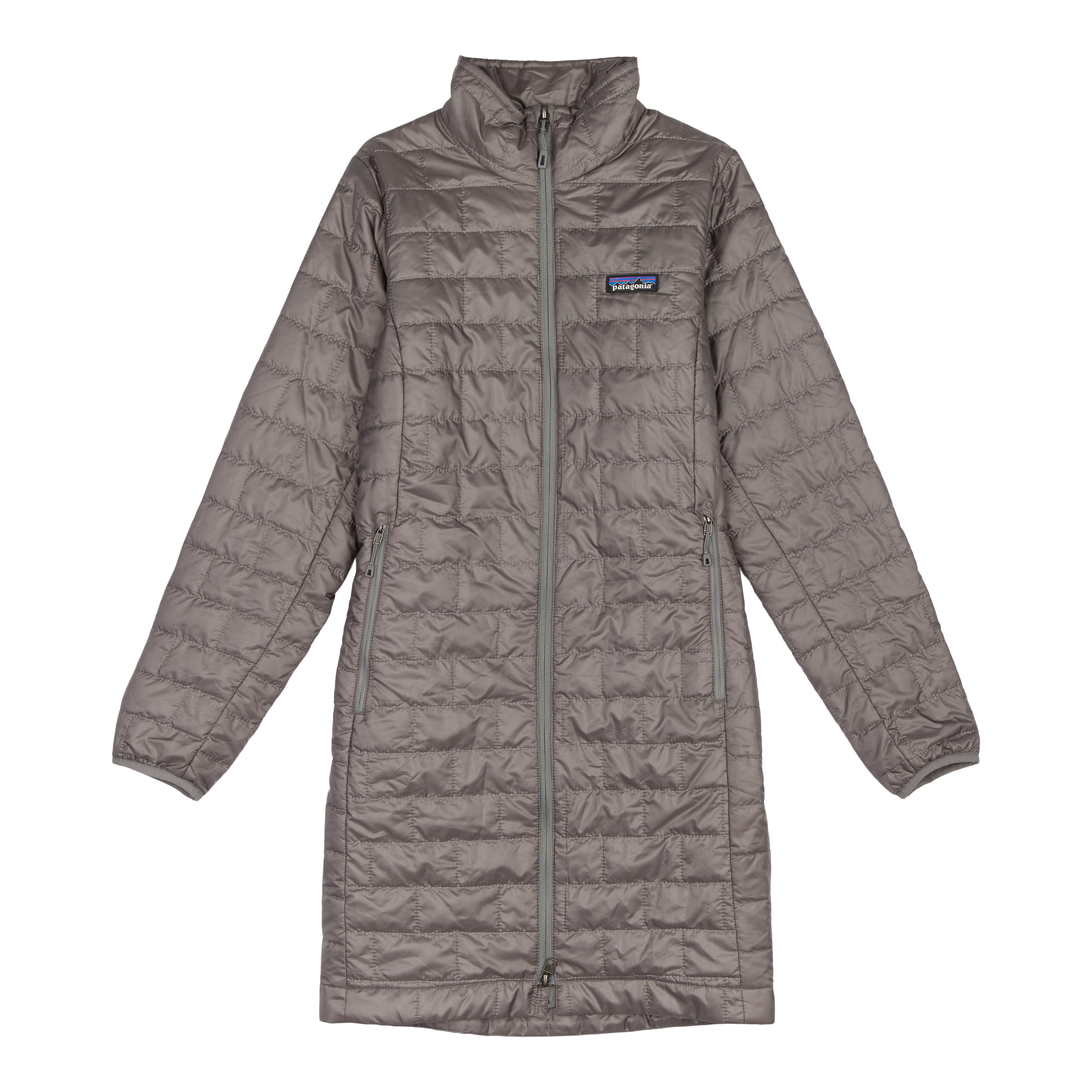 used Patagonia Worn Wear-W's Nano Puff Parka-Noble Grey-undefined-26870-M