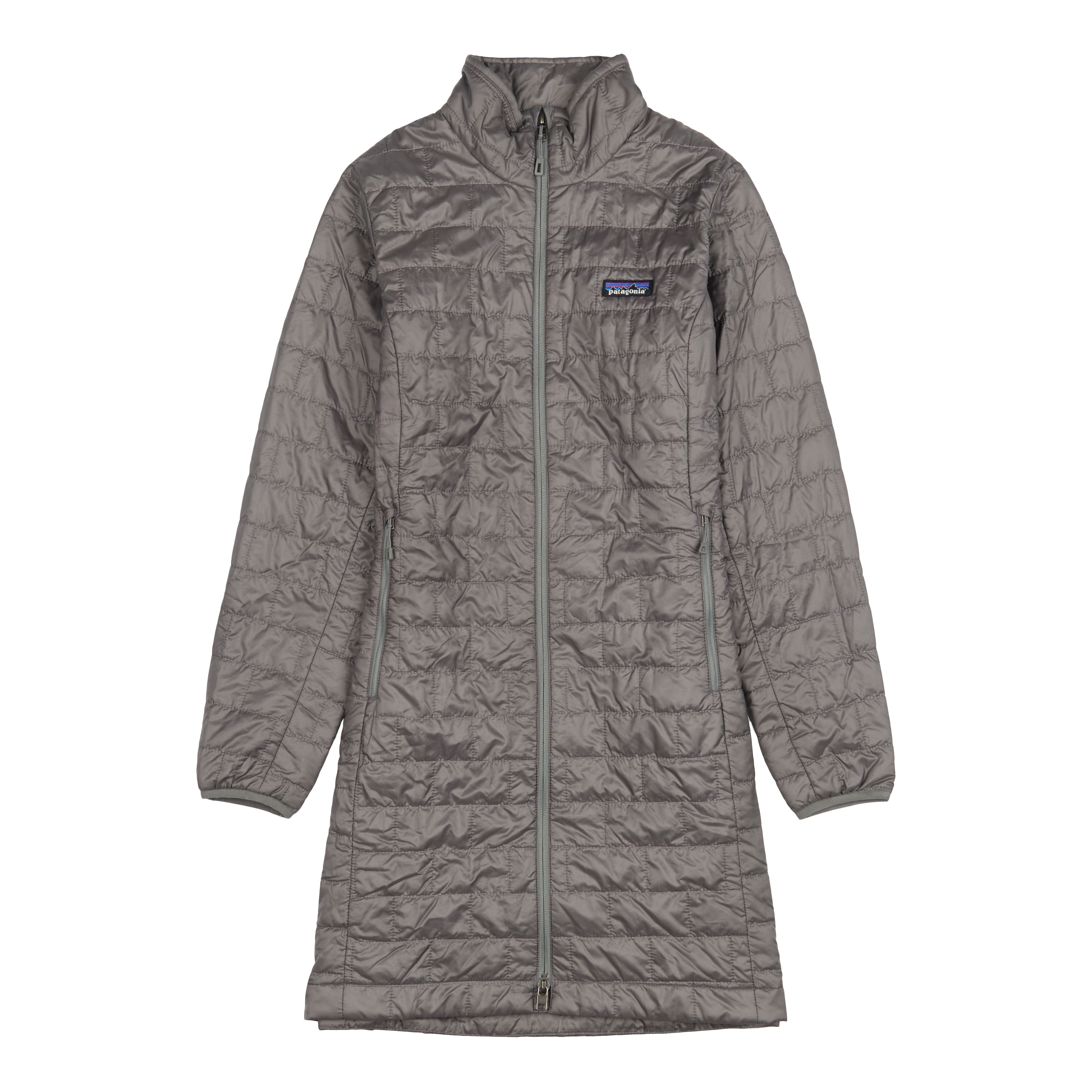 used Patagonia Worn Wear-W's Nano Puff Parka-Feather Grey-Grey-26870-M