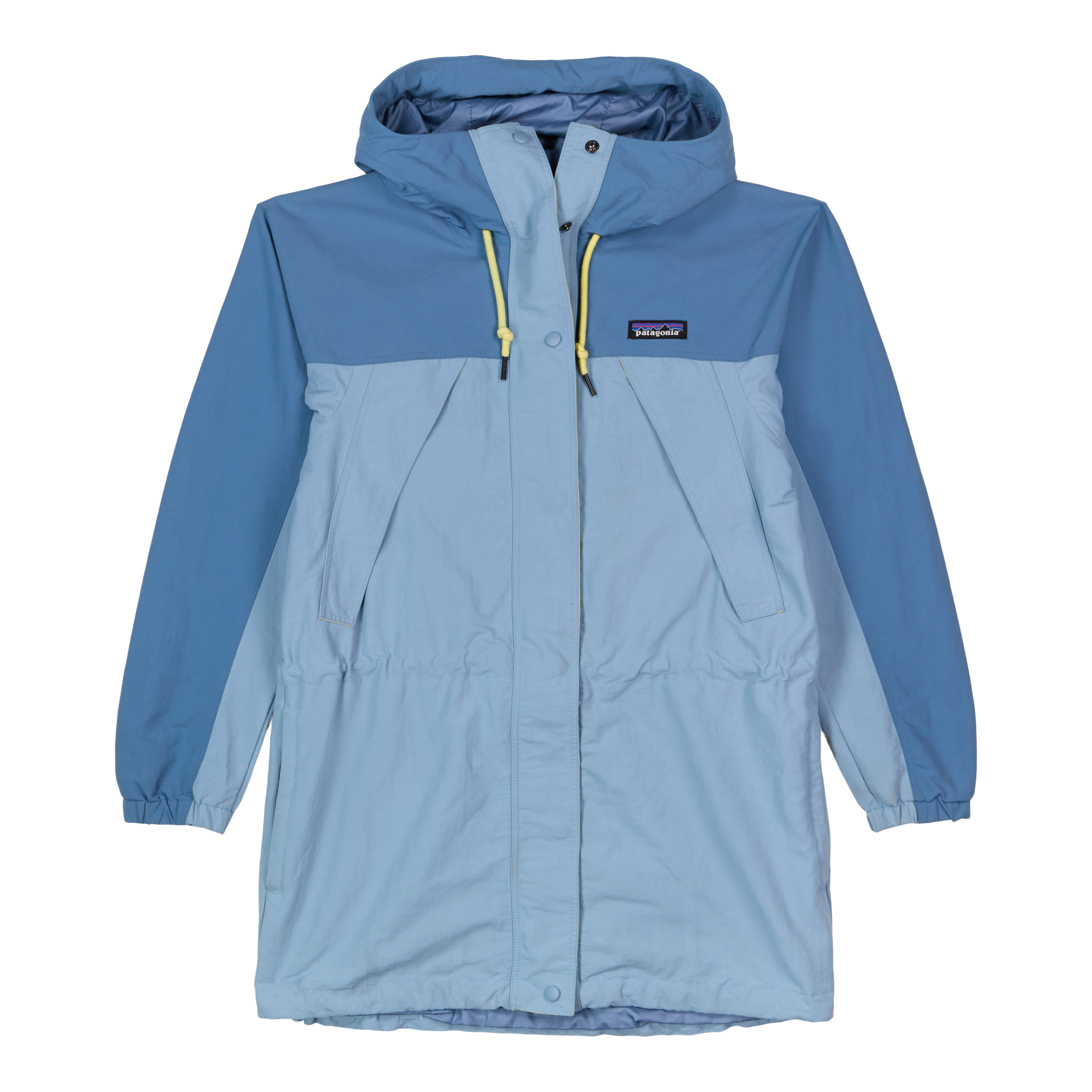 Women\'s Blue Berlin Wear Worn Patagonia Parka Used Skyforest -