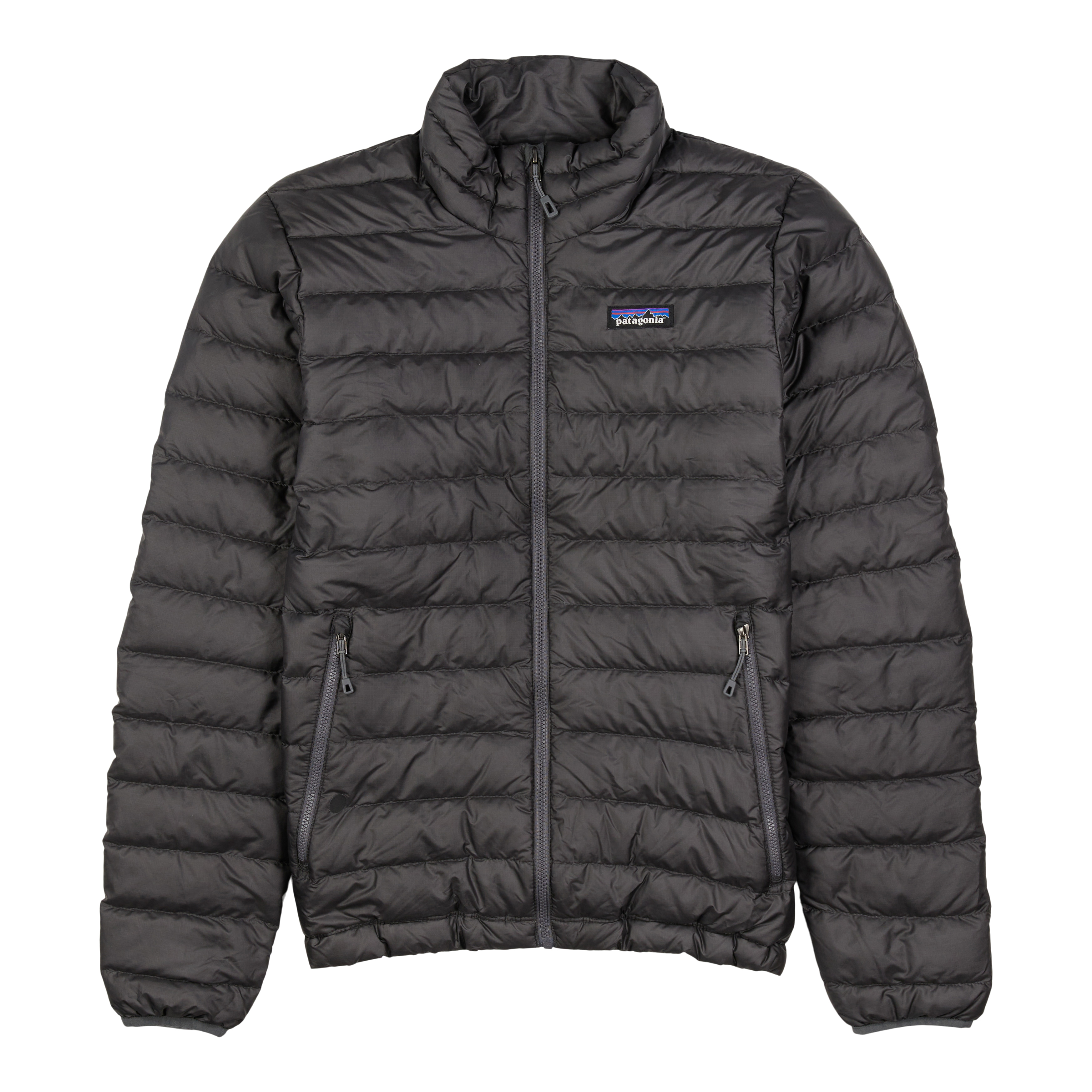 used Patagonia Worn Wear-M's Down Sweater-Forge Grey w/Forge Grey-Grey-84674-XS