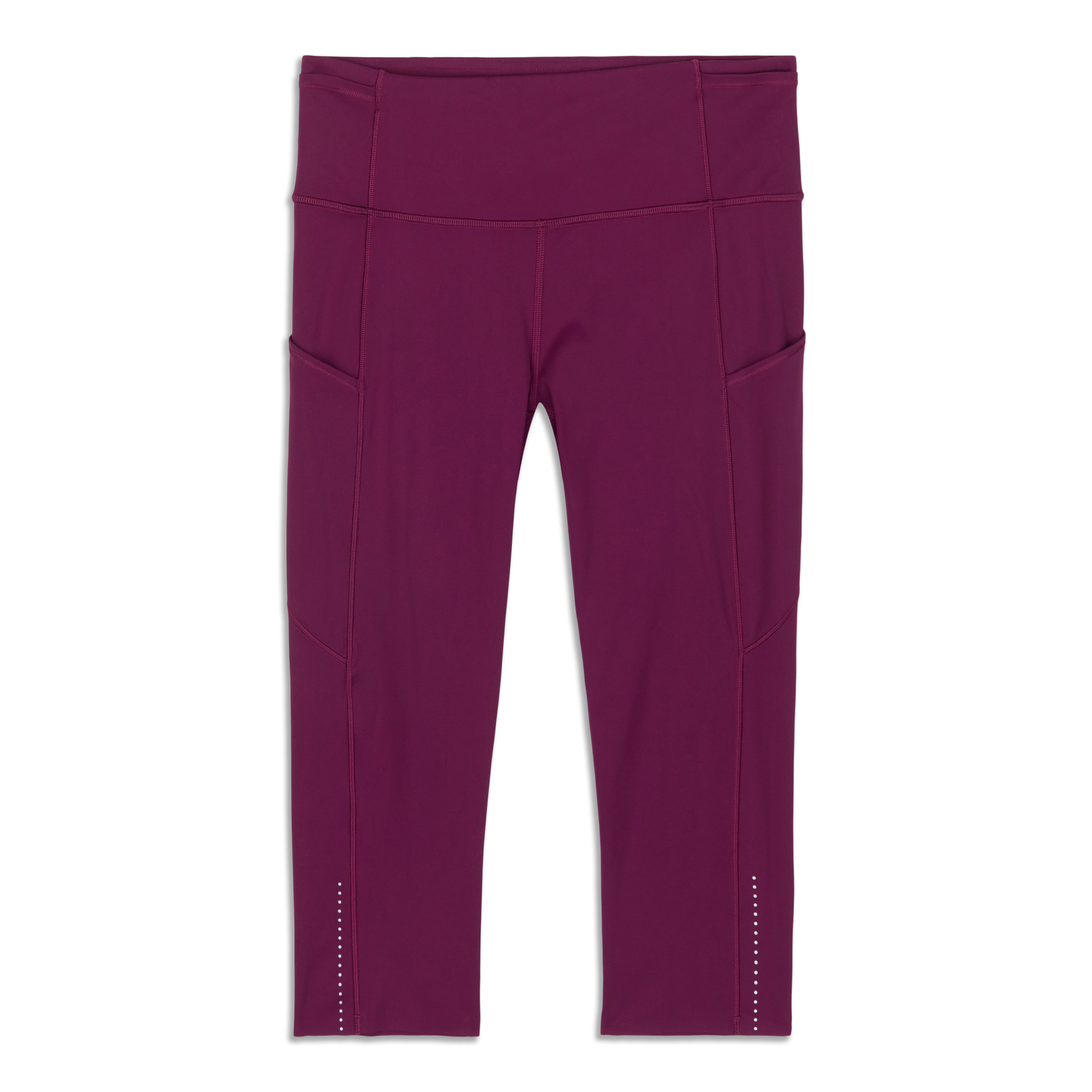 lululemon athletica, Pants & Jumpsuits, Fast And Free Highrise Crops 9 In  Larkspur