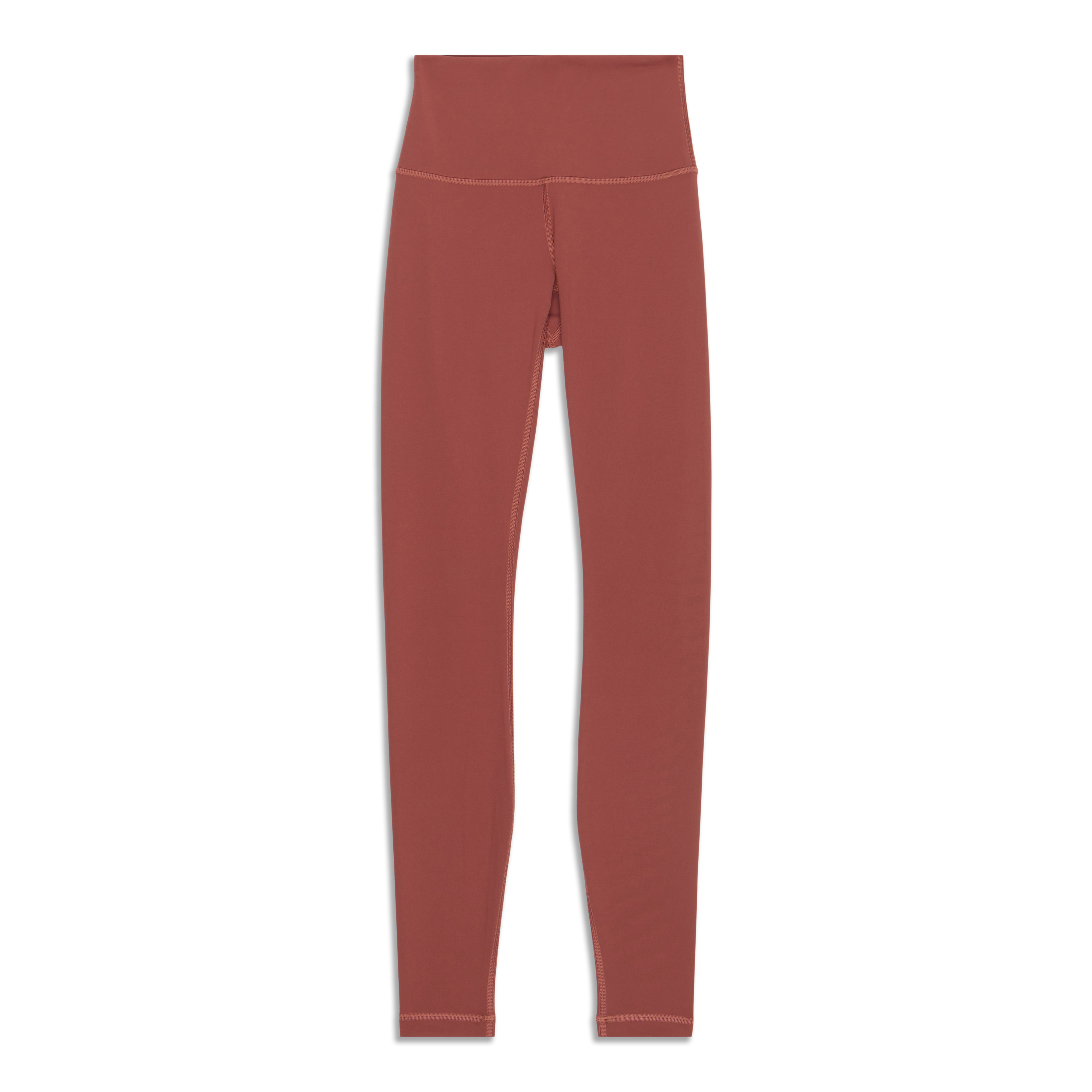 LULULEMON Rust Red/Burgundy Wunder Under Leggings Size 6 – Style