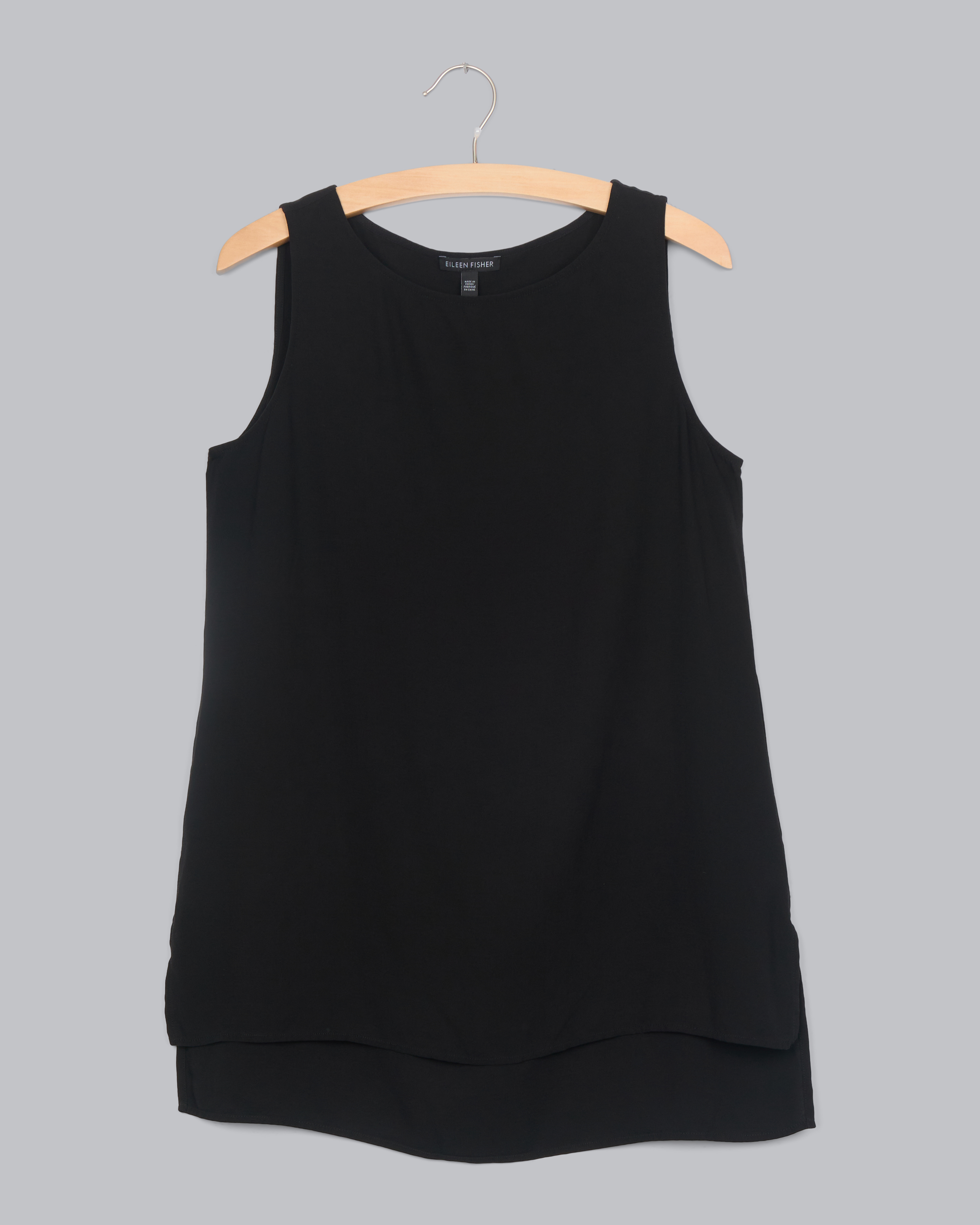 Eileen Fisher Silk Camisole - Macy's  Silk camisole, Tunic tops casual, Eileen  fisher