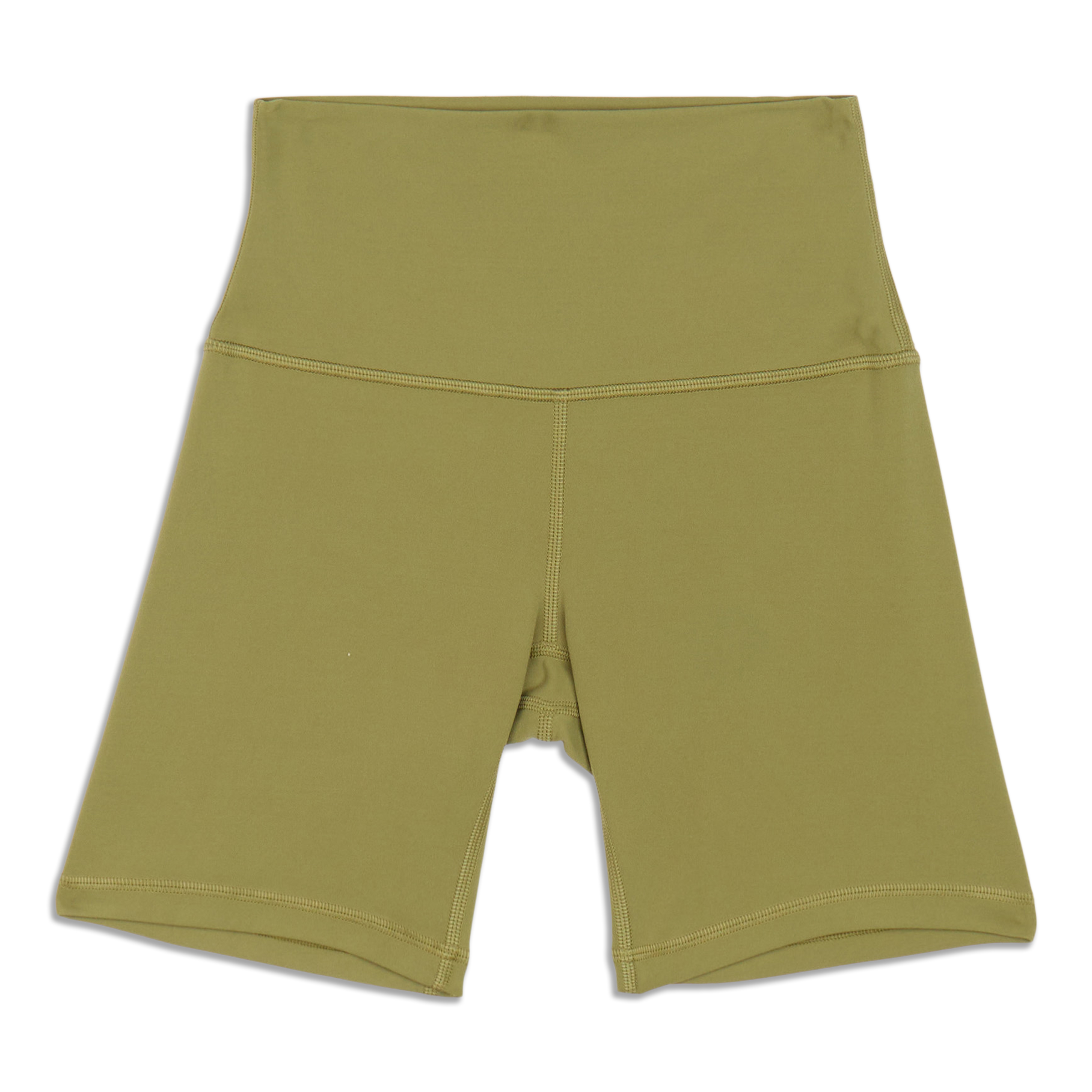 Bronze Green High-Rise Shorts by Lululemon