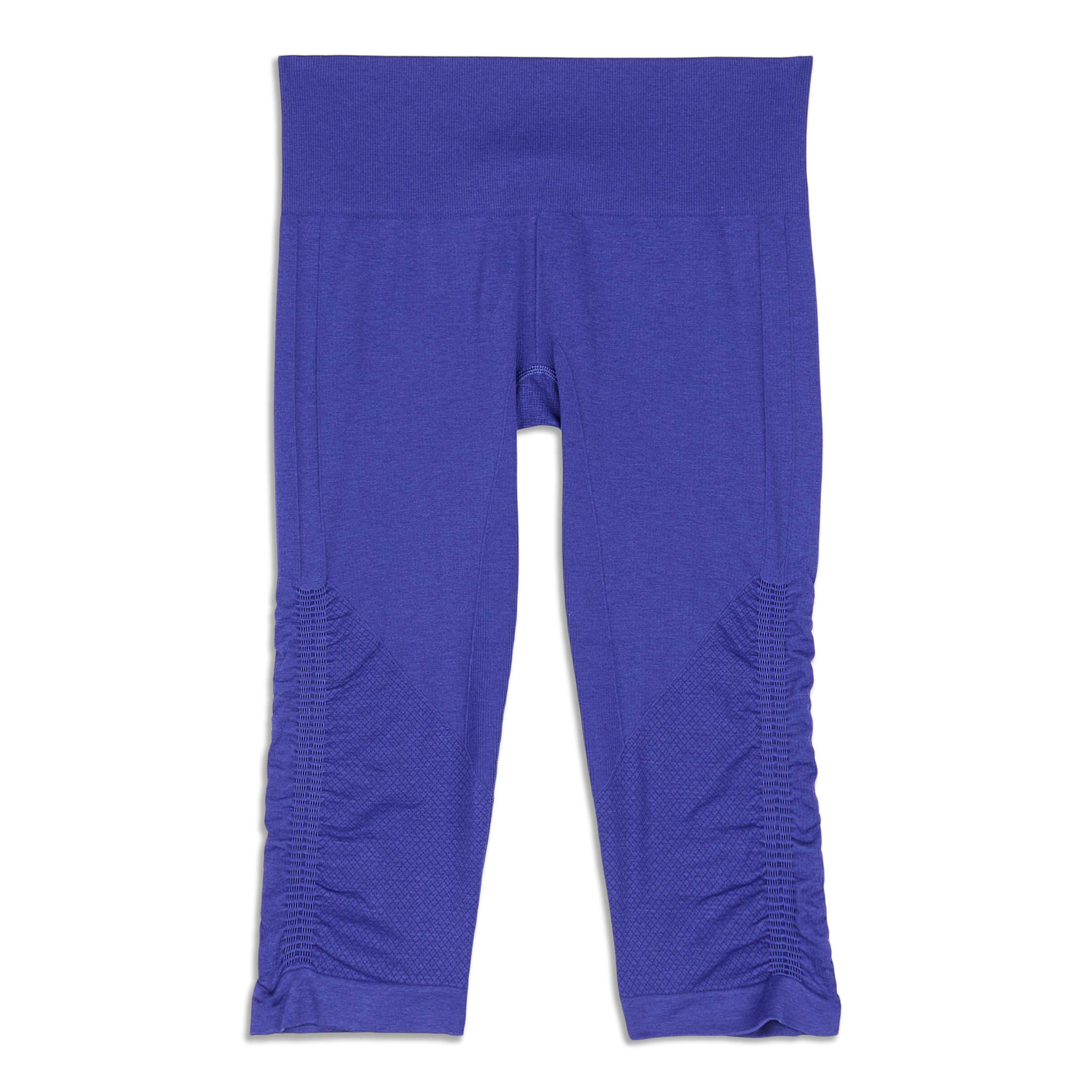 Lululemon In the Flow Crop II Legging Heathered Deep Coal Size 4 - $41 -  From Allyson