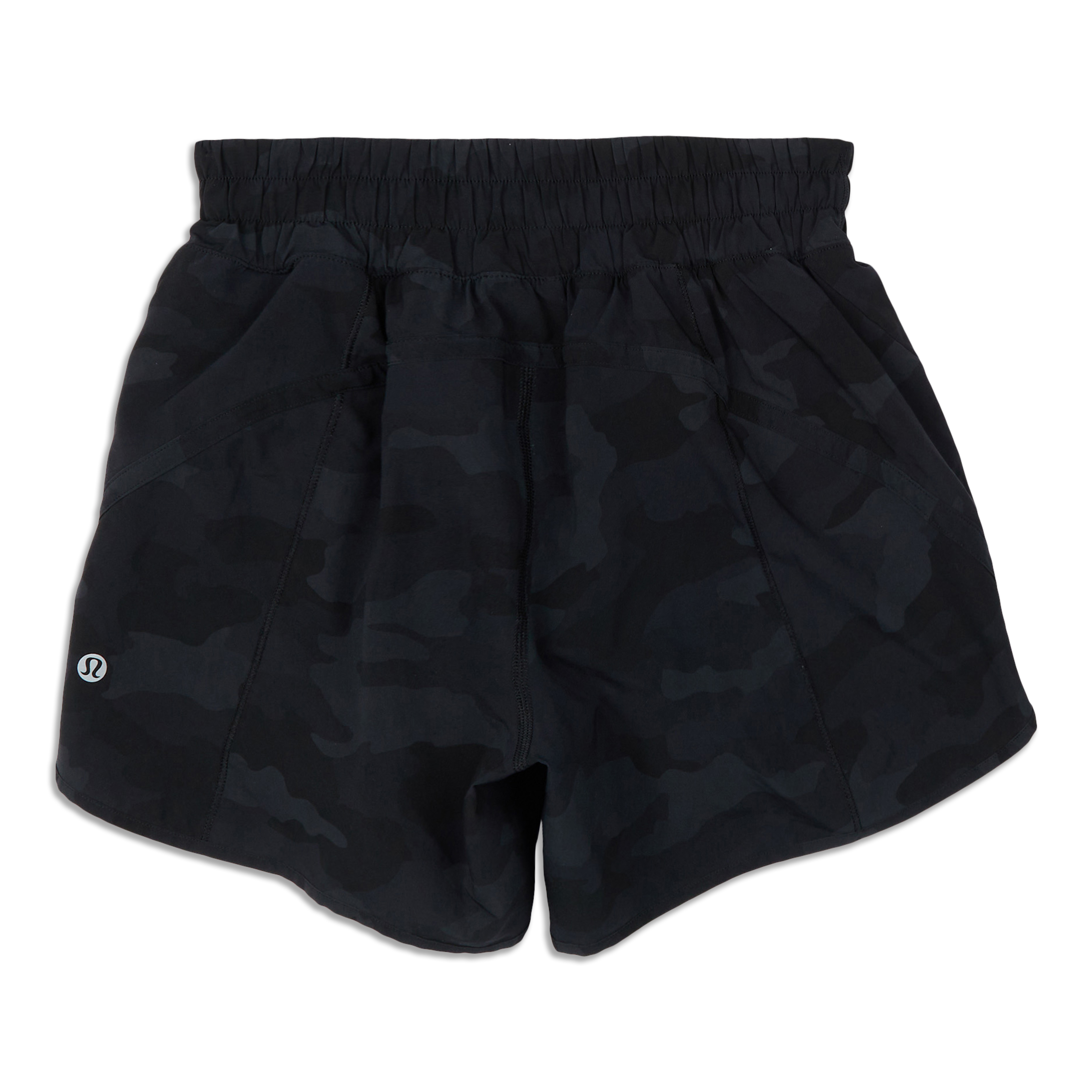 Lululemon Track That Mid-rise Lined Shorts 5 In Heritage 365 Camo Deep Coal