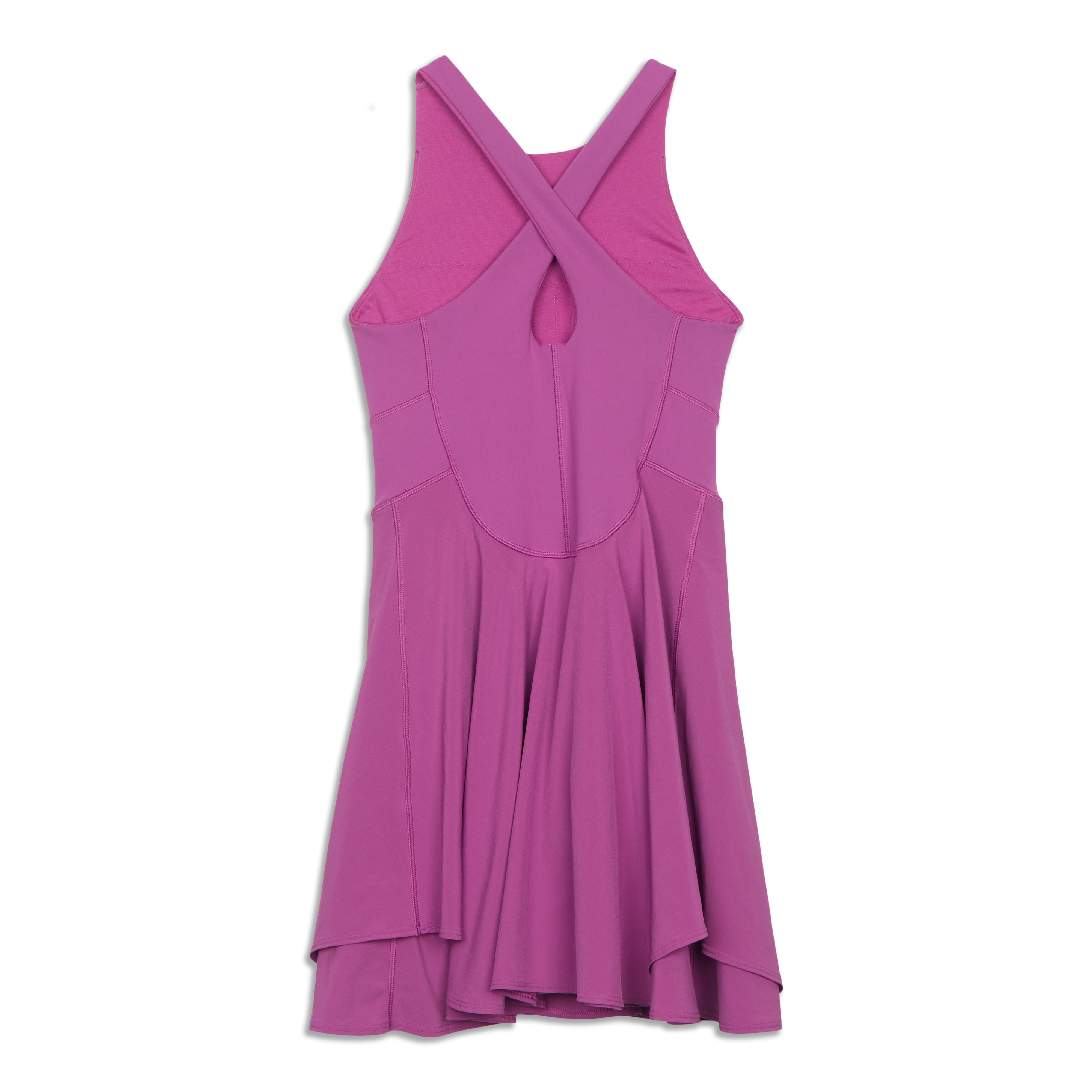 NWT lululemon womens 2 purple charged indigo court crush tennis dress