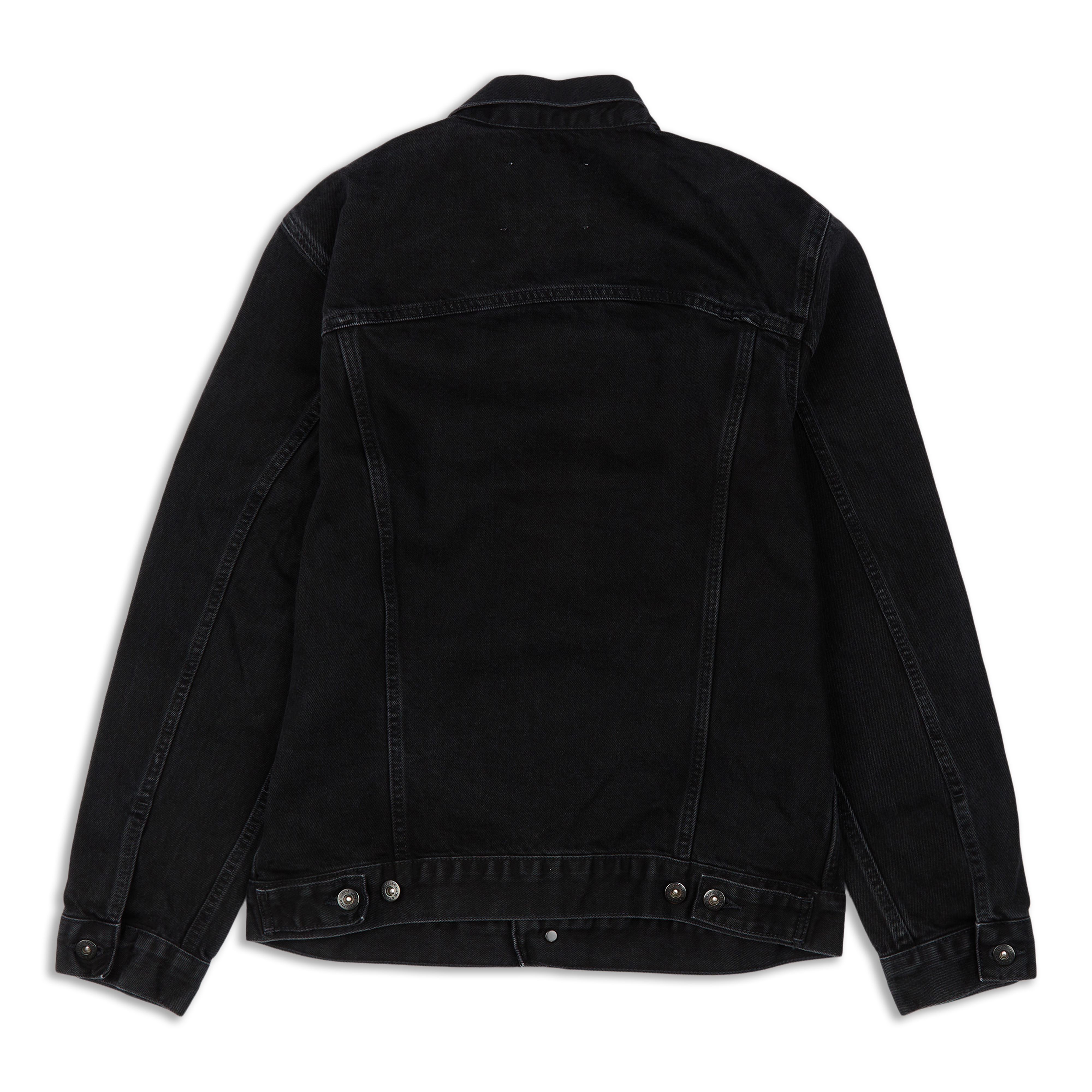 Levis Type II Worn Trucker Jacket Nero Nero Levis Type II Worn Trucker Jacket Nero Nero