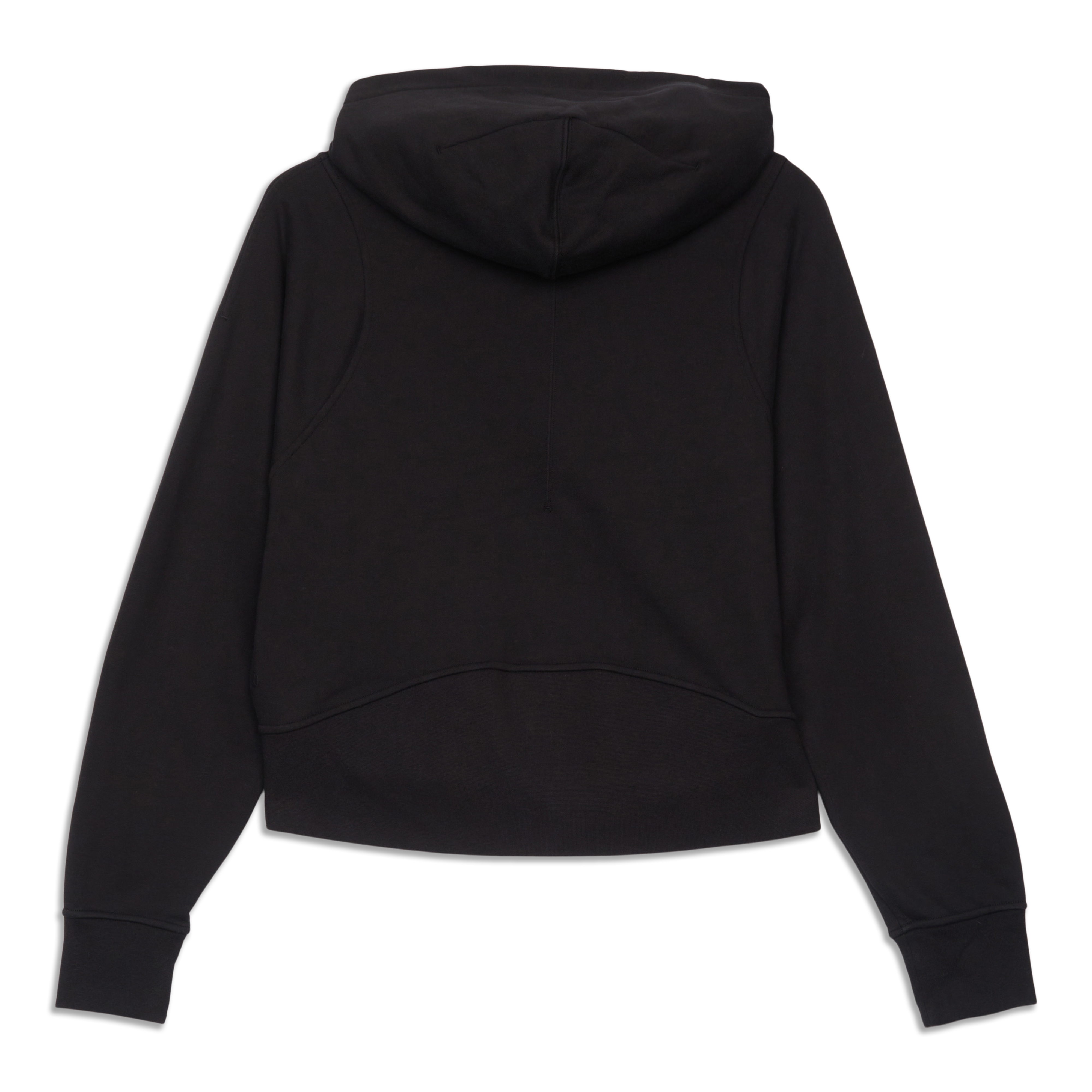 Lululemon Cotton French Terry Zip Hoodie - Black - lulu fanatics