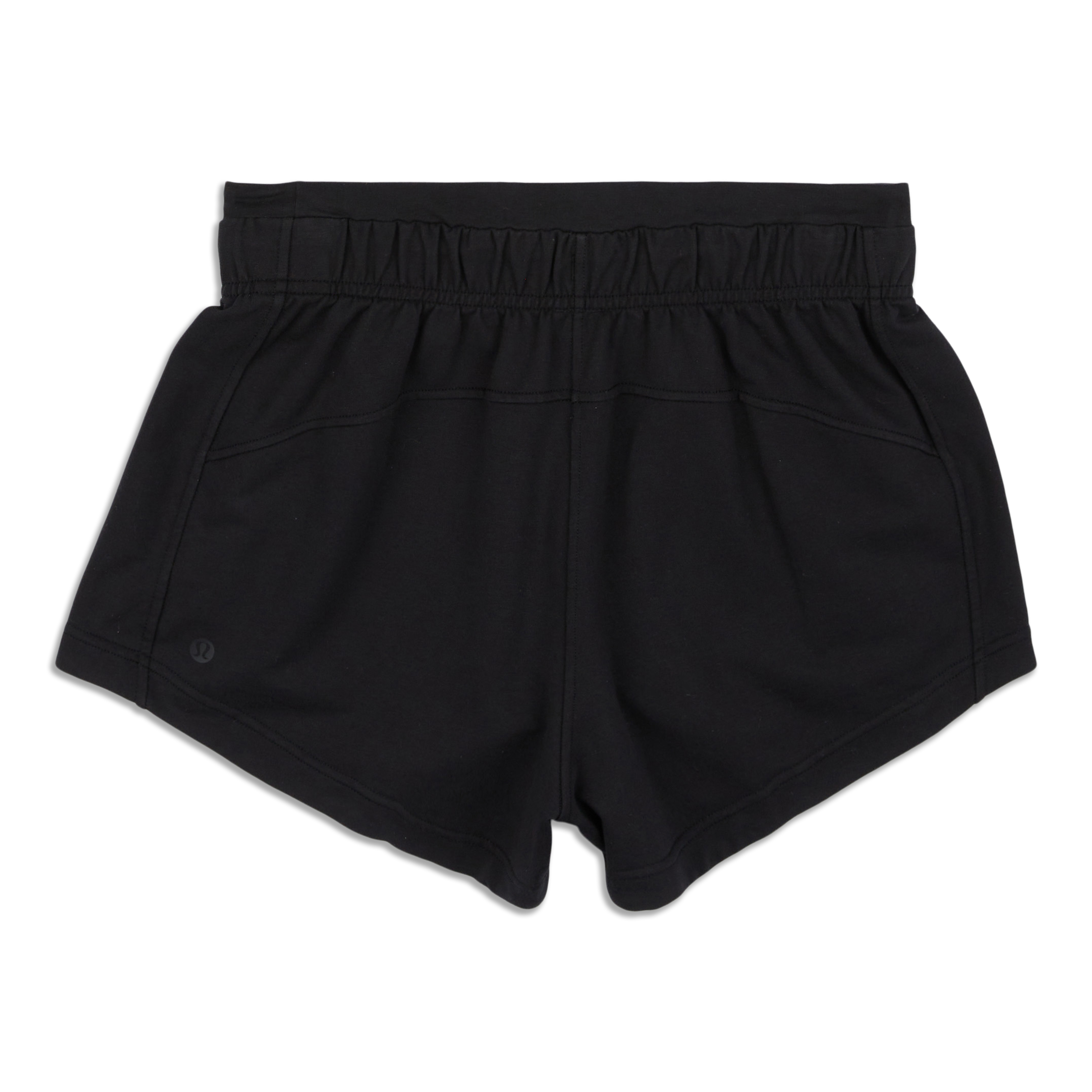 Lululemon Women's Inner Glow High Rise Short 3 Terry Drawstring Black Size  20