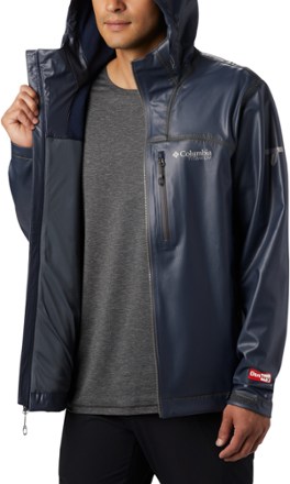 columbia outdry ex stretch hooded shell jacket review