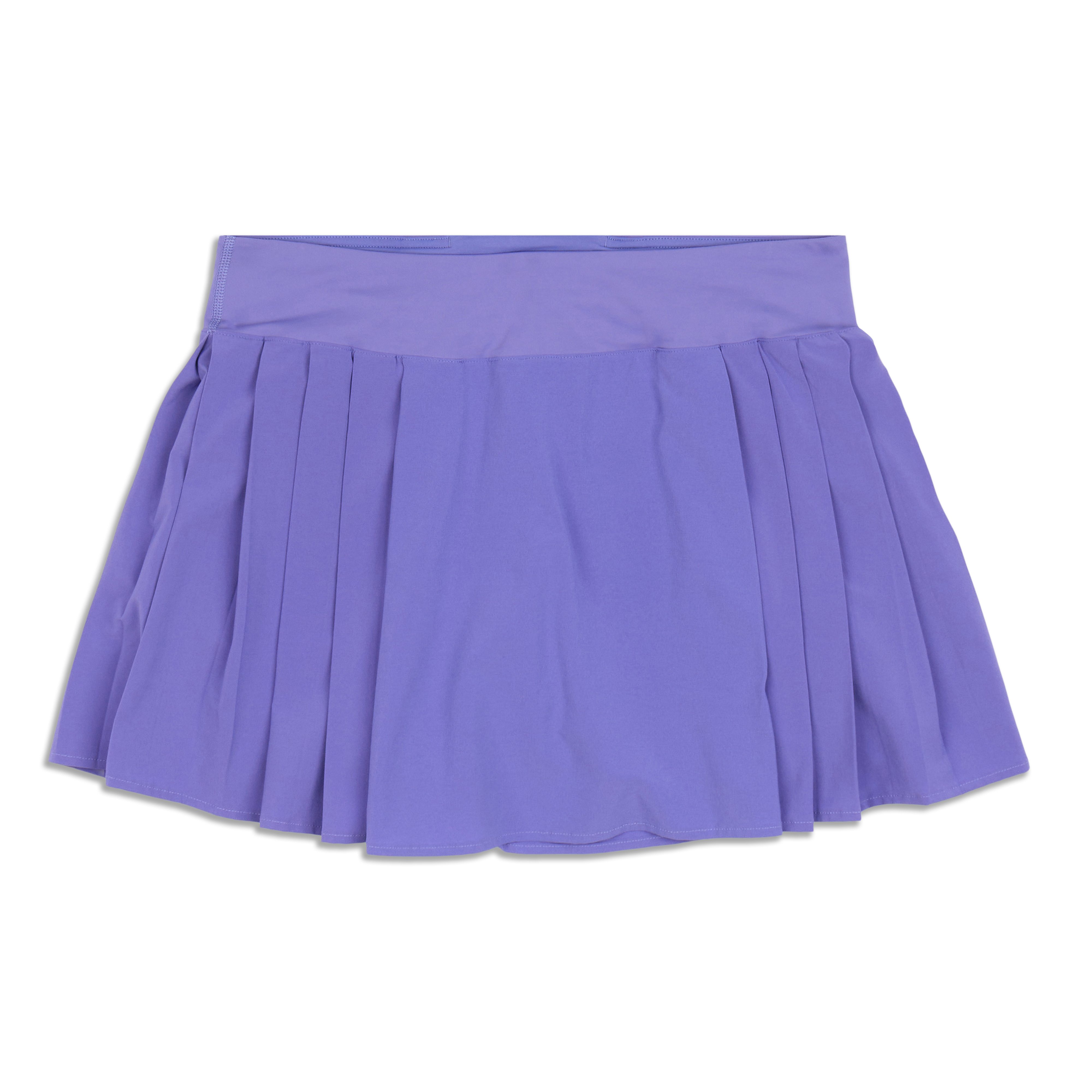 Side-Pleat High-Rise Tennis Skirt