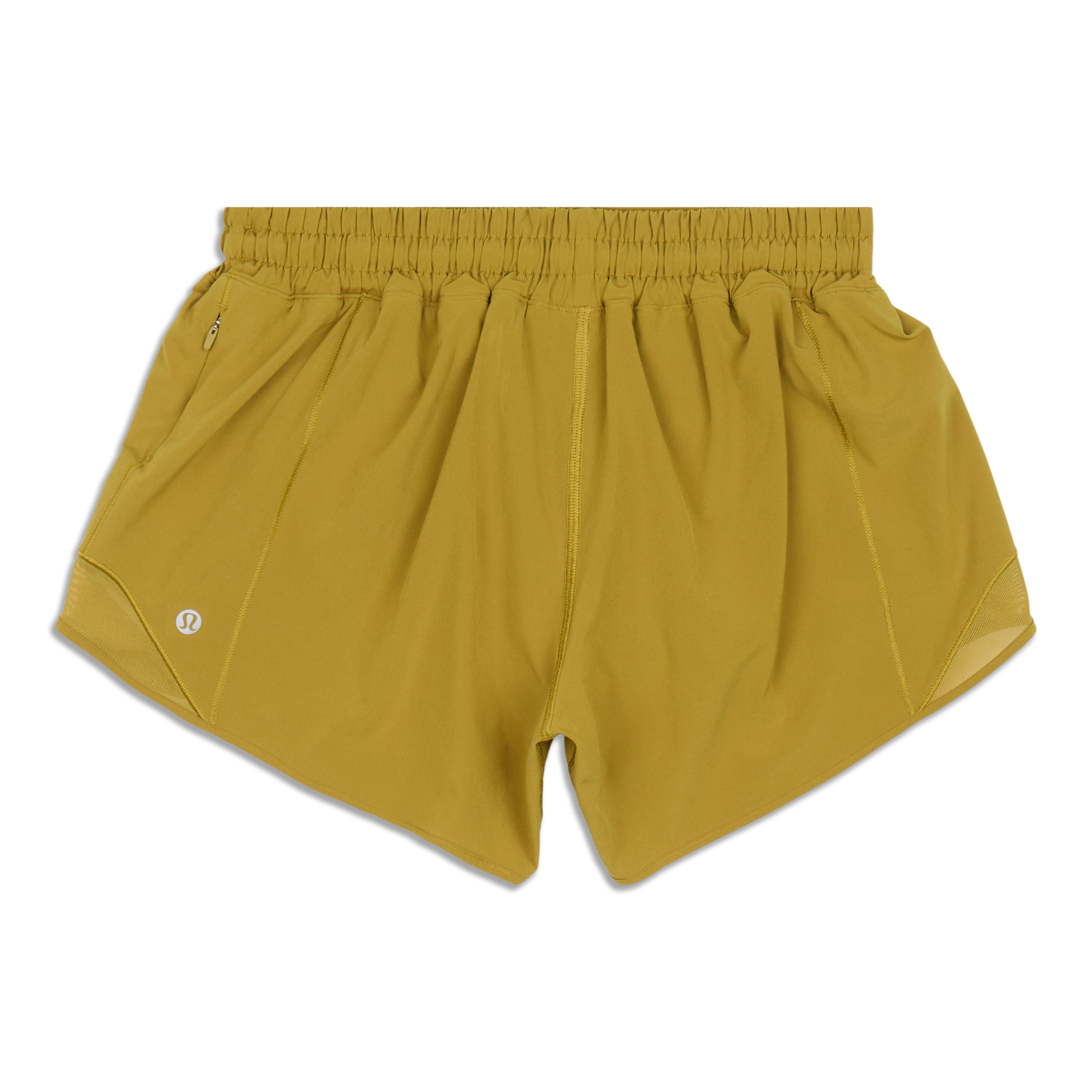 NWT Lululemon Peloton Soleil Hotty Hot Shorts-8 Tall, 4” Yellow sold-out