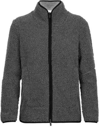 High-Pile Full-Zip Fleece Jacket