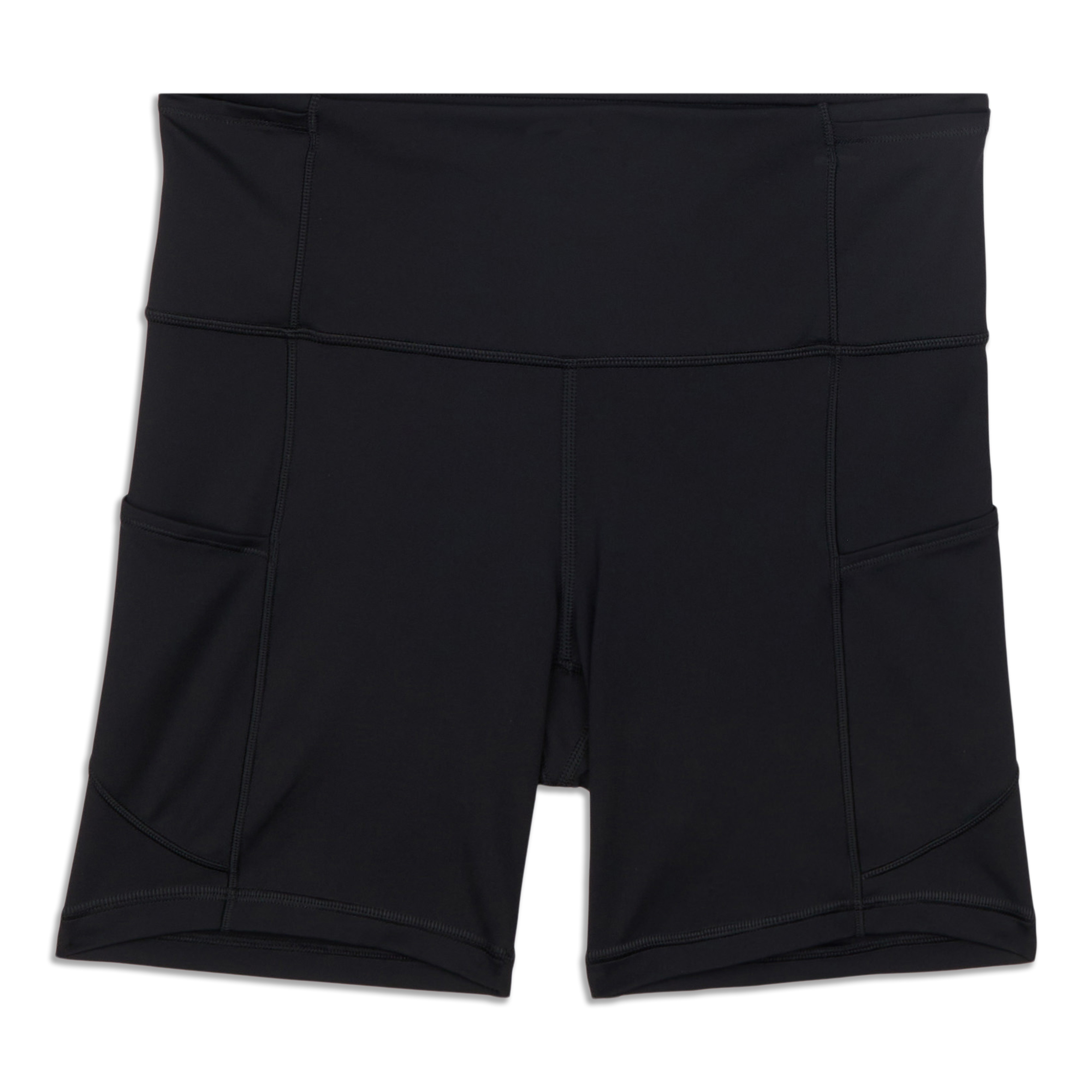 Black Fast and Free recycled fibre-blend shorts, Lululemon