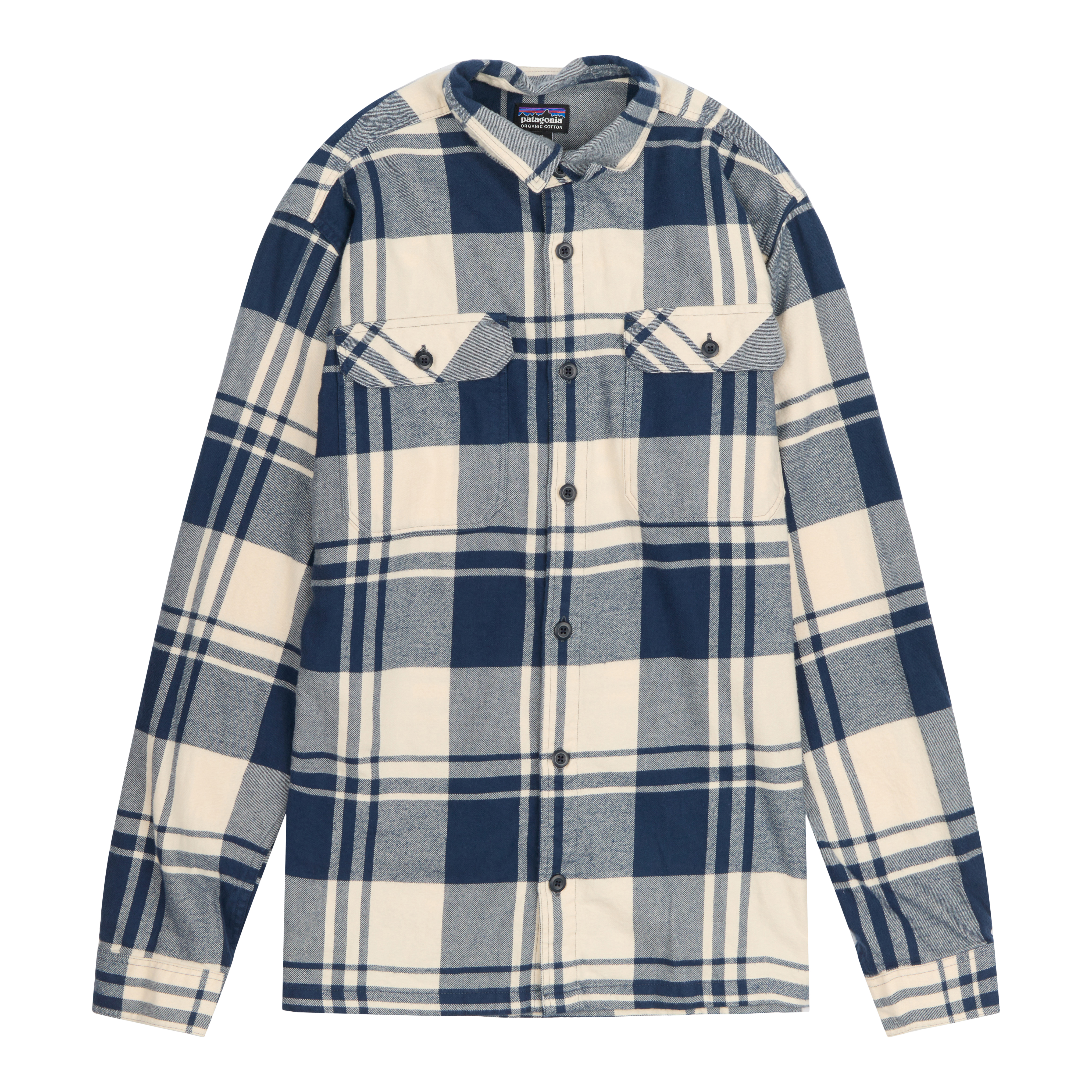 Men's Long-Sleeved Organic Cotton Midweight Fjord Flannel Shirt