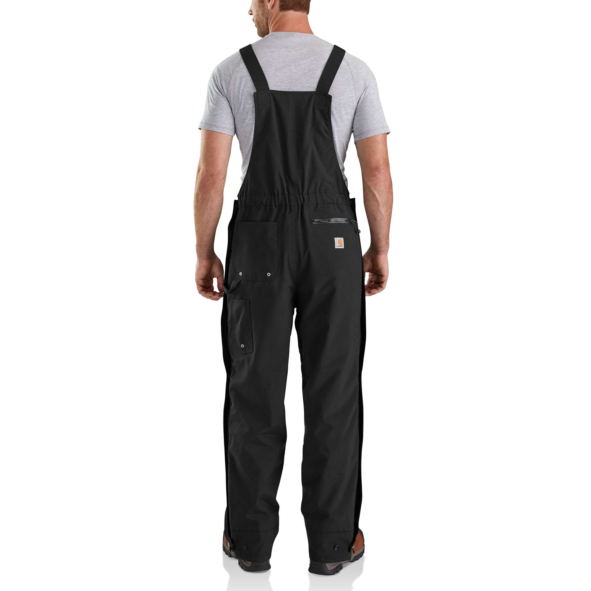carhartt men's shoreline waterproof breathable bib overalls
