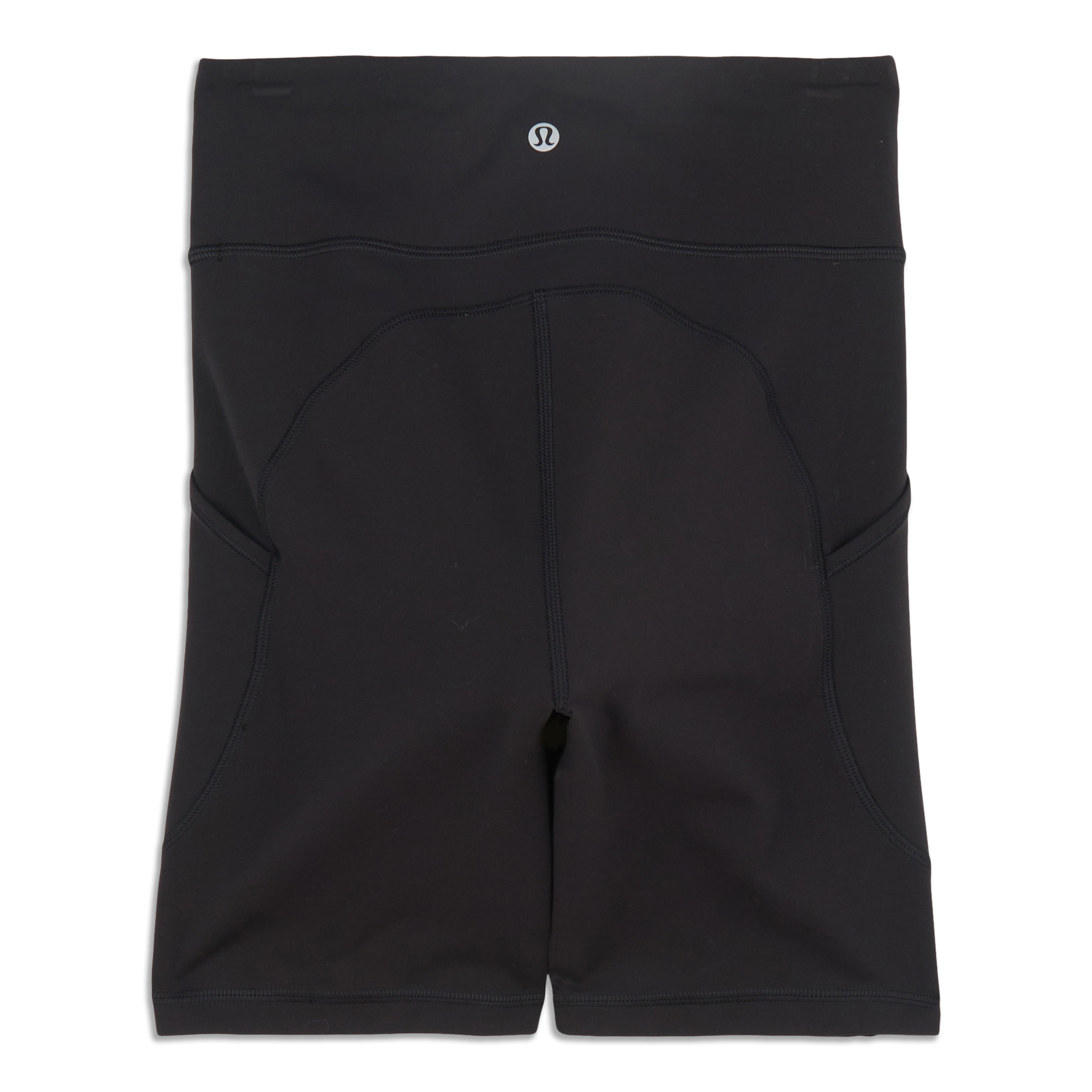 Invigorate Seamless High Waist Mini Shorts in Black