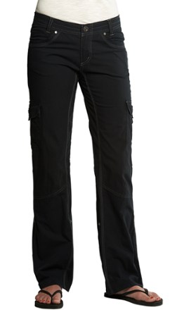 KUHL Women's Splash Roll Up Pants 32 Inseam Convertible Trousers - Khaki