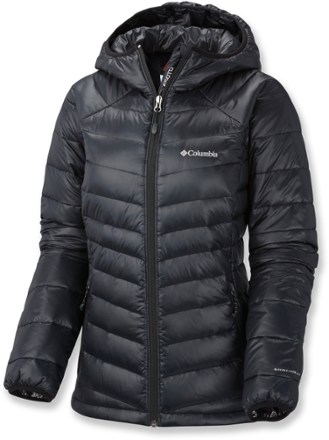 Columbia women's gold 650 turbodown radial mid jacket best sale