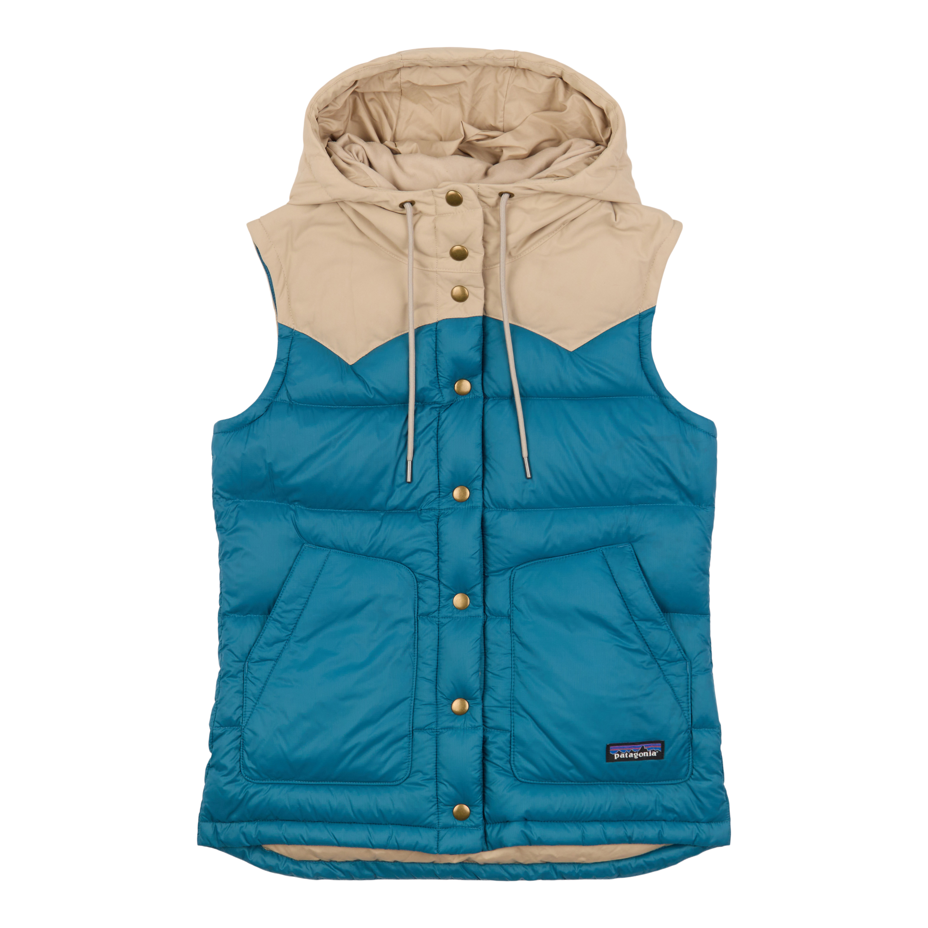 Fremskreden batteri Patent Patagonia Worn Wear Women's Bivy Hooded Vest Wood Brown - Used