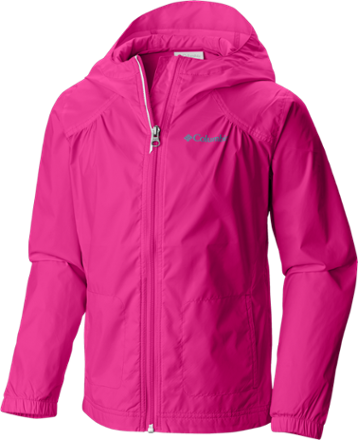 Columbia pink shop rain jacket