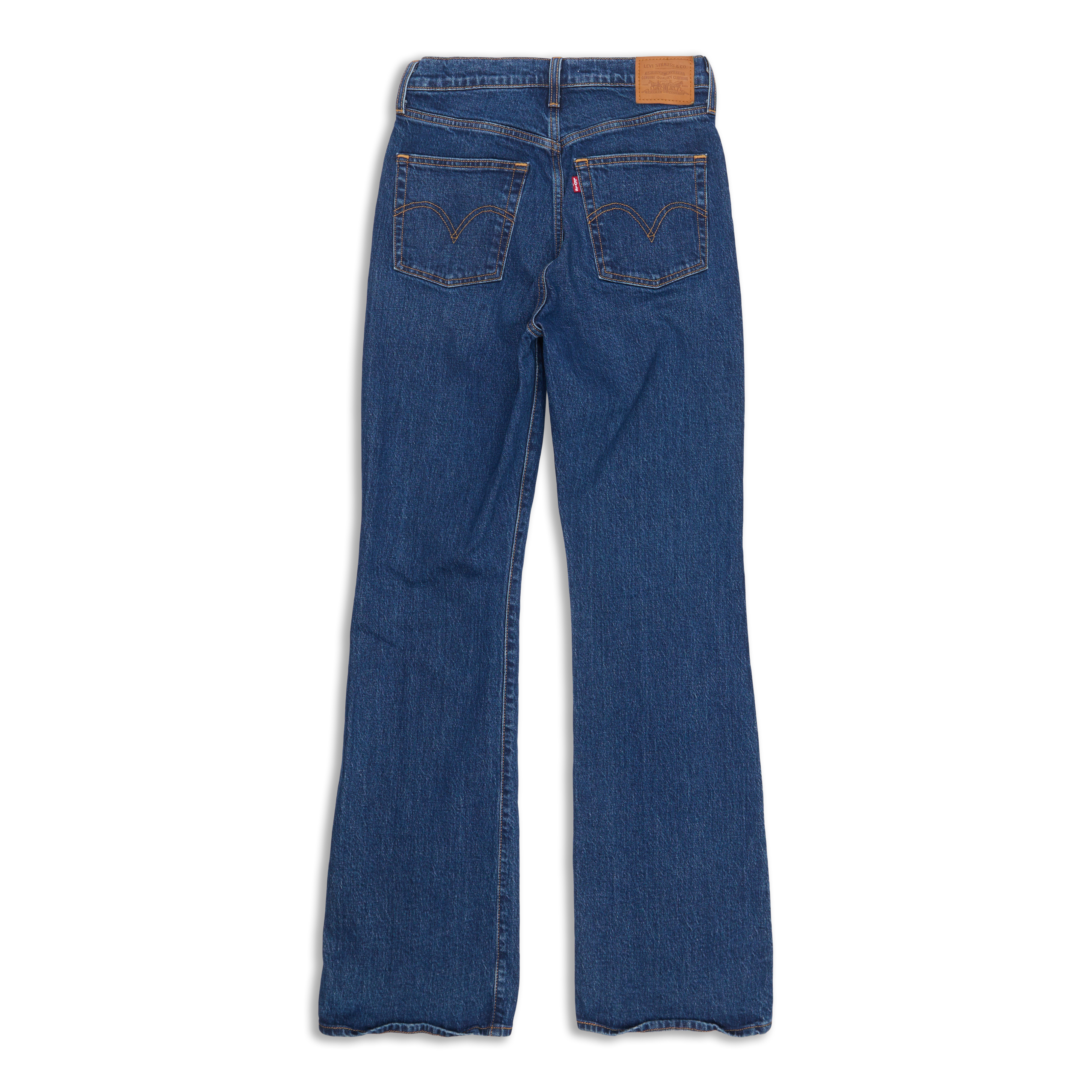 Ribcage Bootcut Jeans - Blue