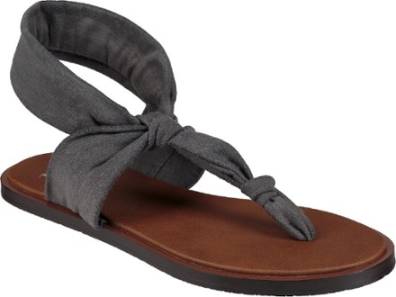 Sanuk Yoga Sling Ella Flip - Women's Shoes in Black