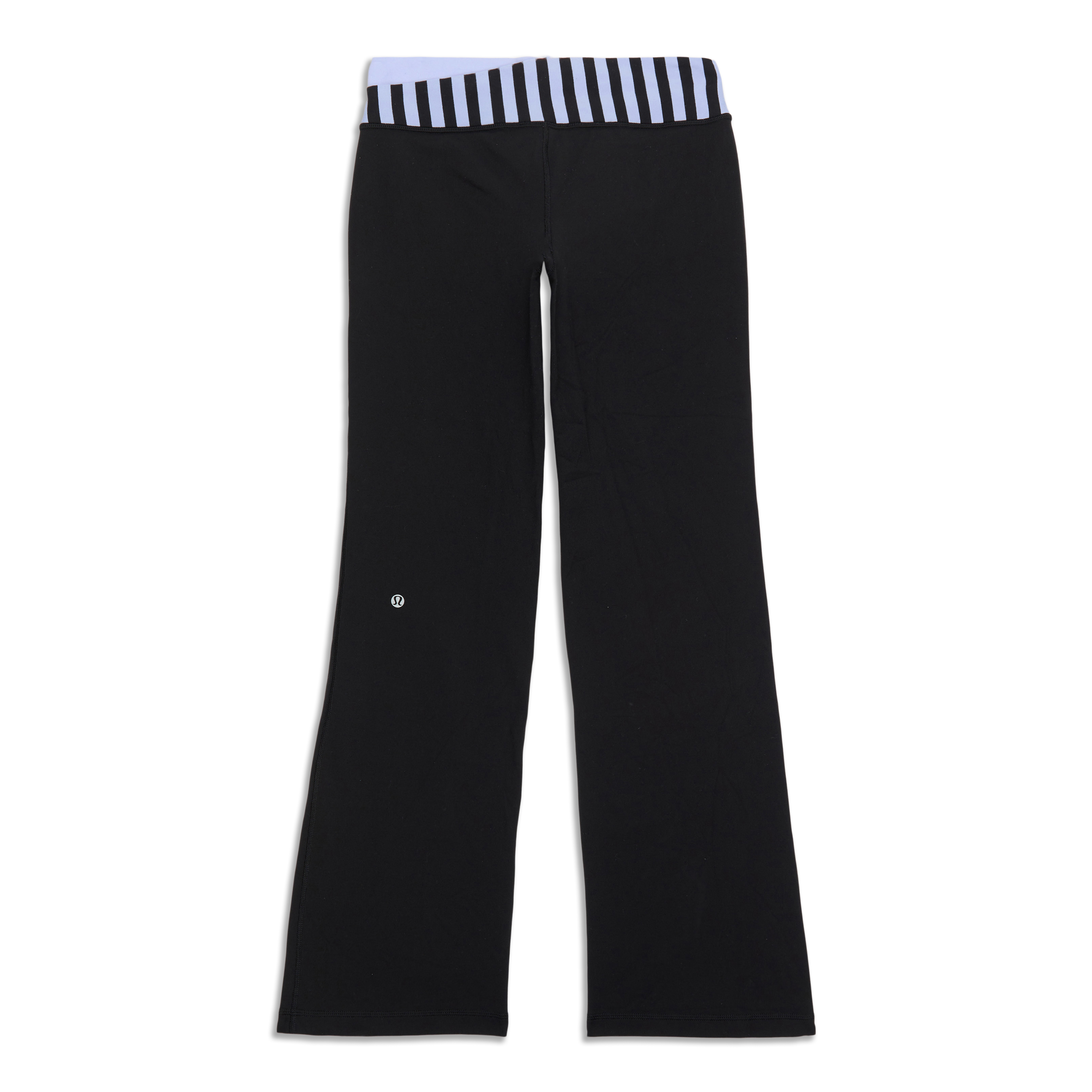 Lululemon Astro Pants 2 Regular Black Grey Dark Teal Striped Yoga Running