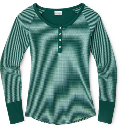 Used Columbia Along the Gorge Thermal Henley Shirt