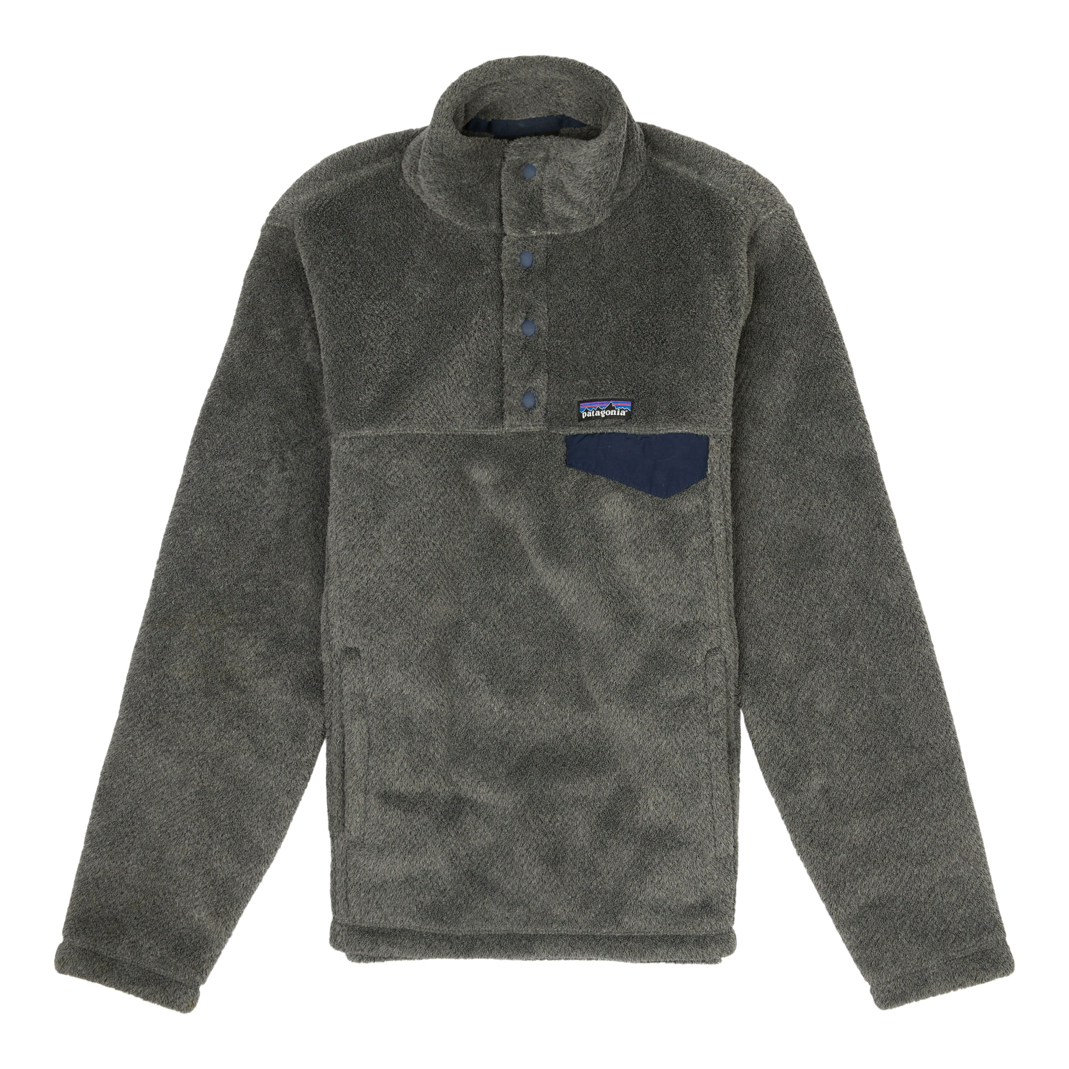 Patagonia Worn Wear Men's Re-Tool Snap-T® Pullover Feather Grey