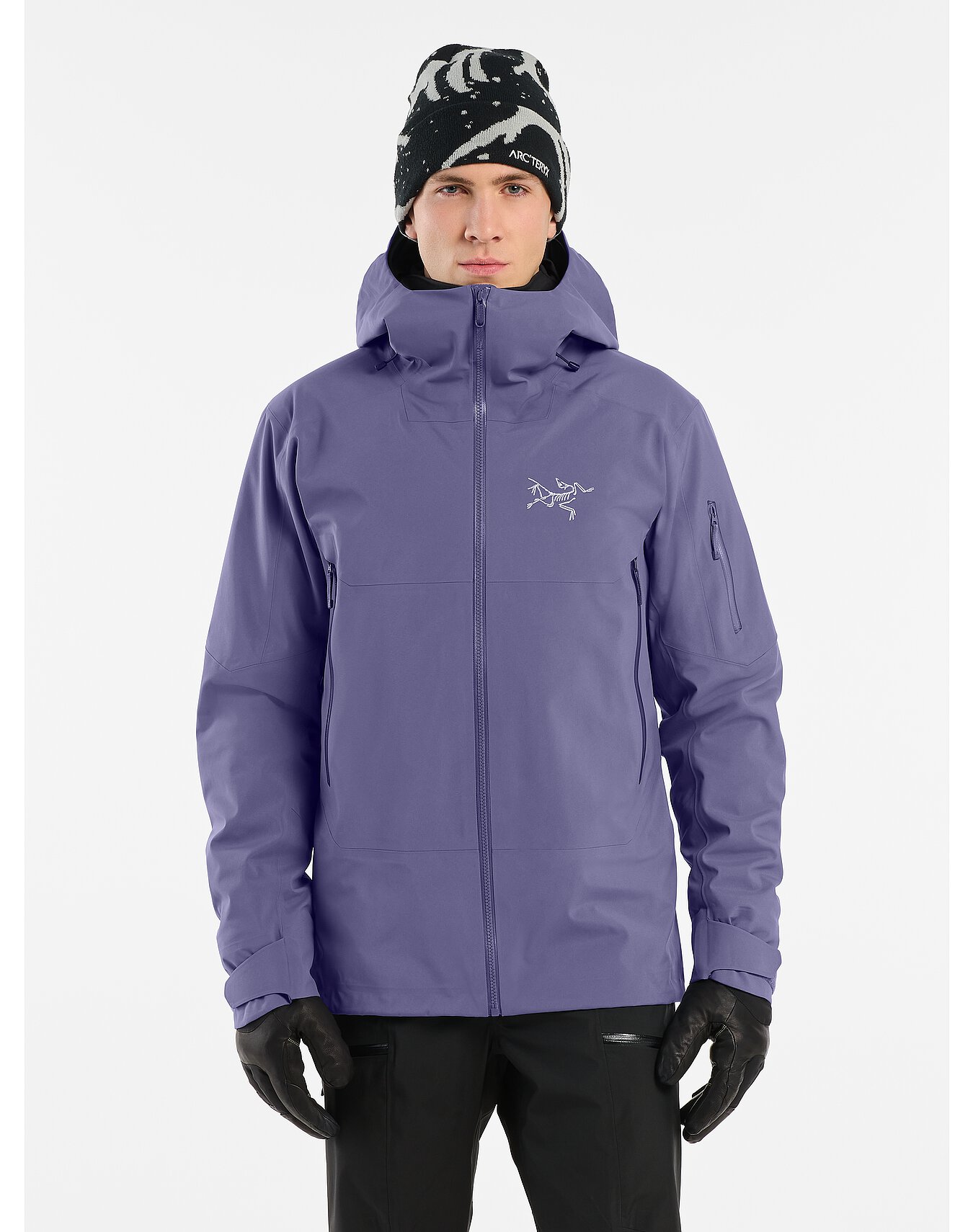 Arcteryx purple hotsell jacket