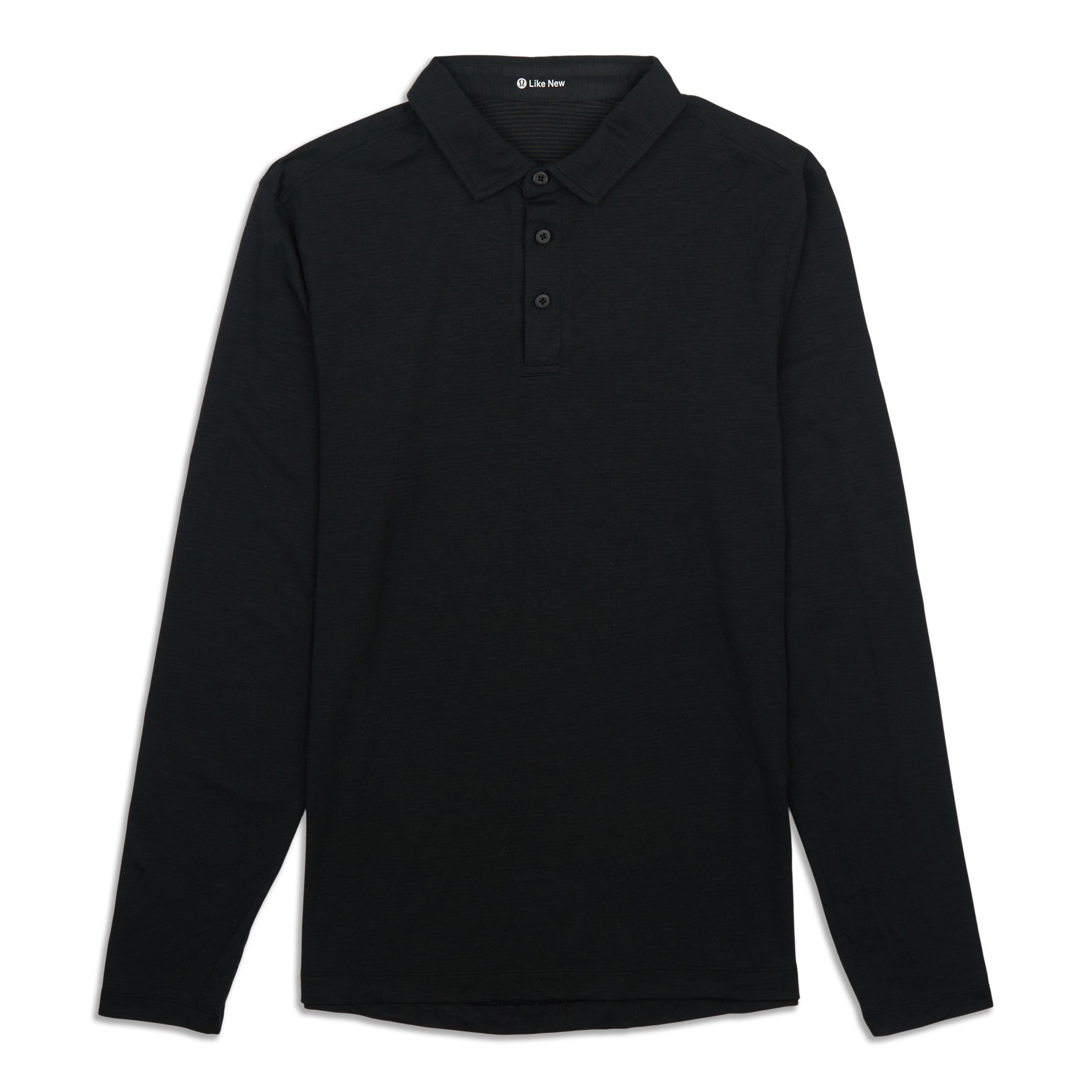 Lululemon Athletica CA 35801 RN 106259 A6 Size M Black Long Sleeve Shirt