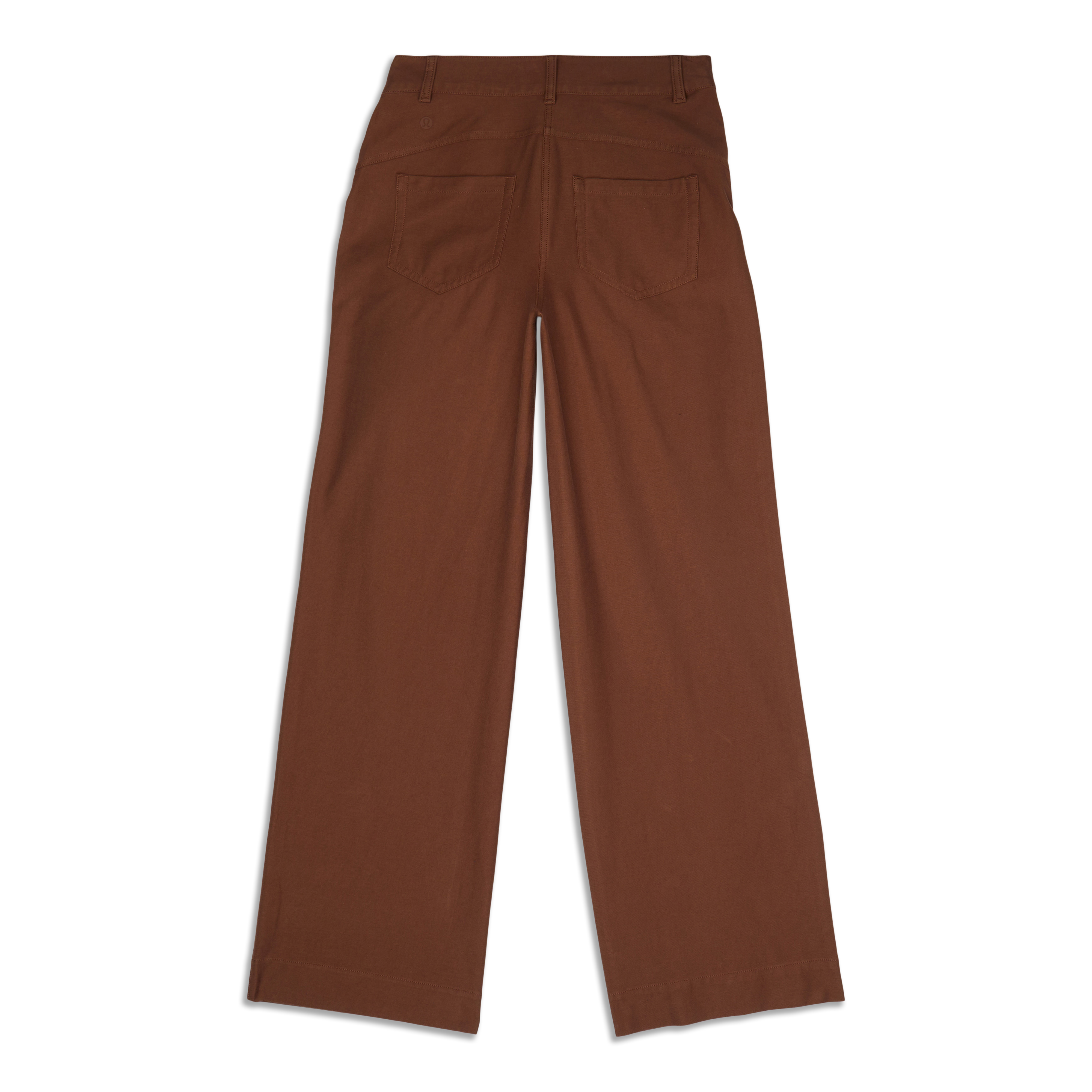 Lululemon City Sleek 5 Pocket Wide-Leg High-Rise Pant *Light Utilitech -  Carob Brown - lulu fanatics