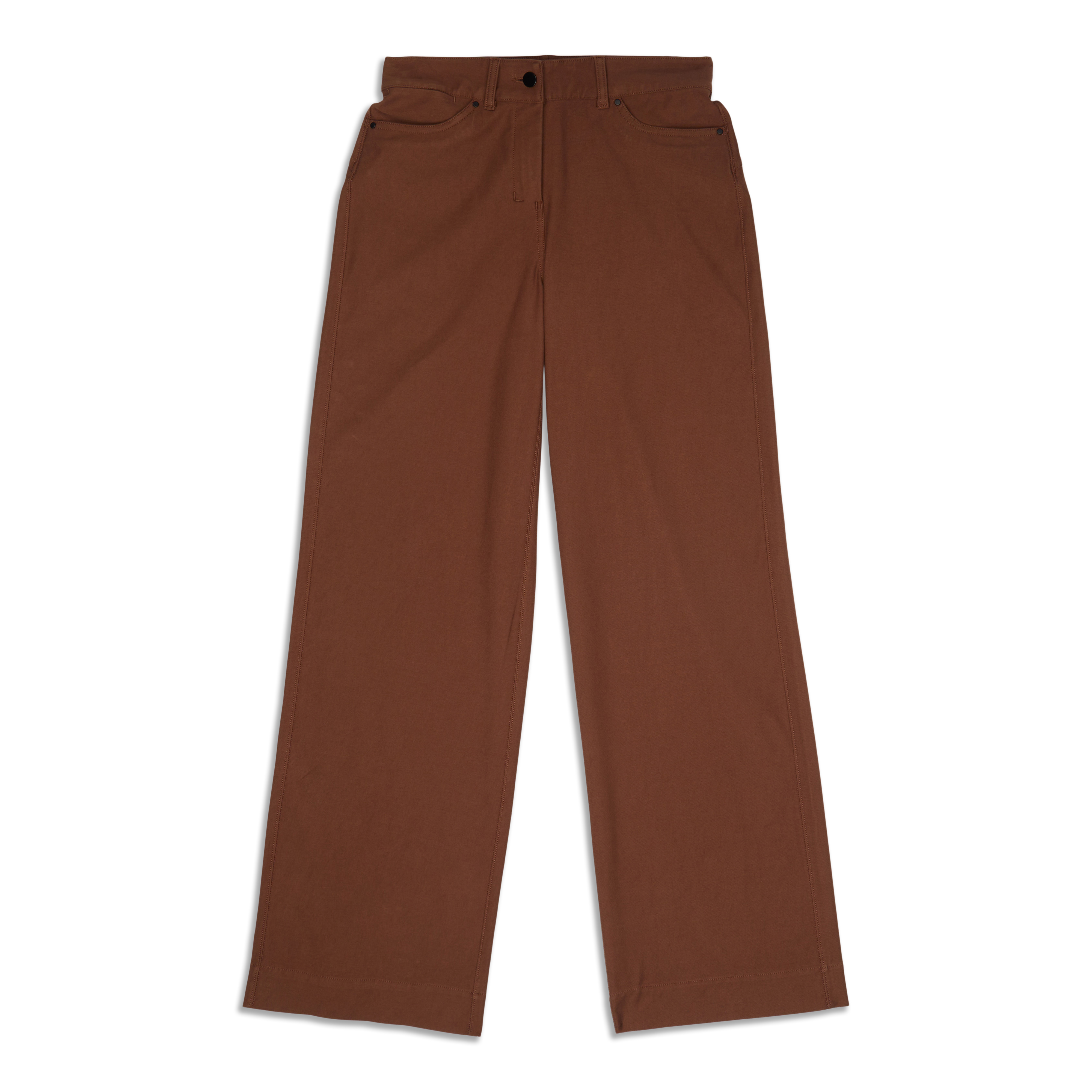 City Sleek 5 Pocket Wide-Leg High Rise 7/8 Length Pant