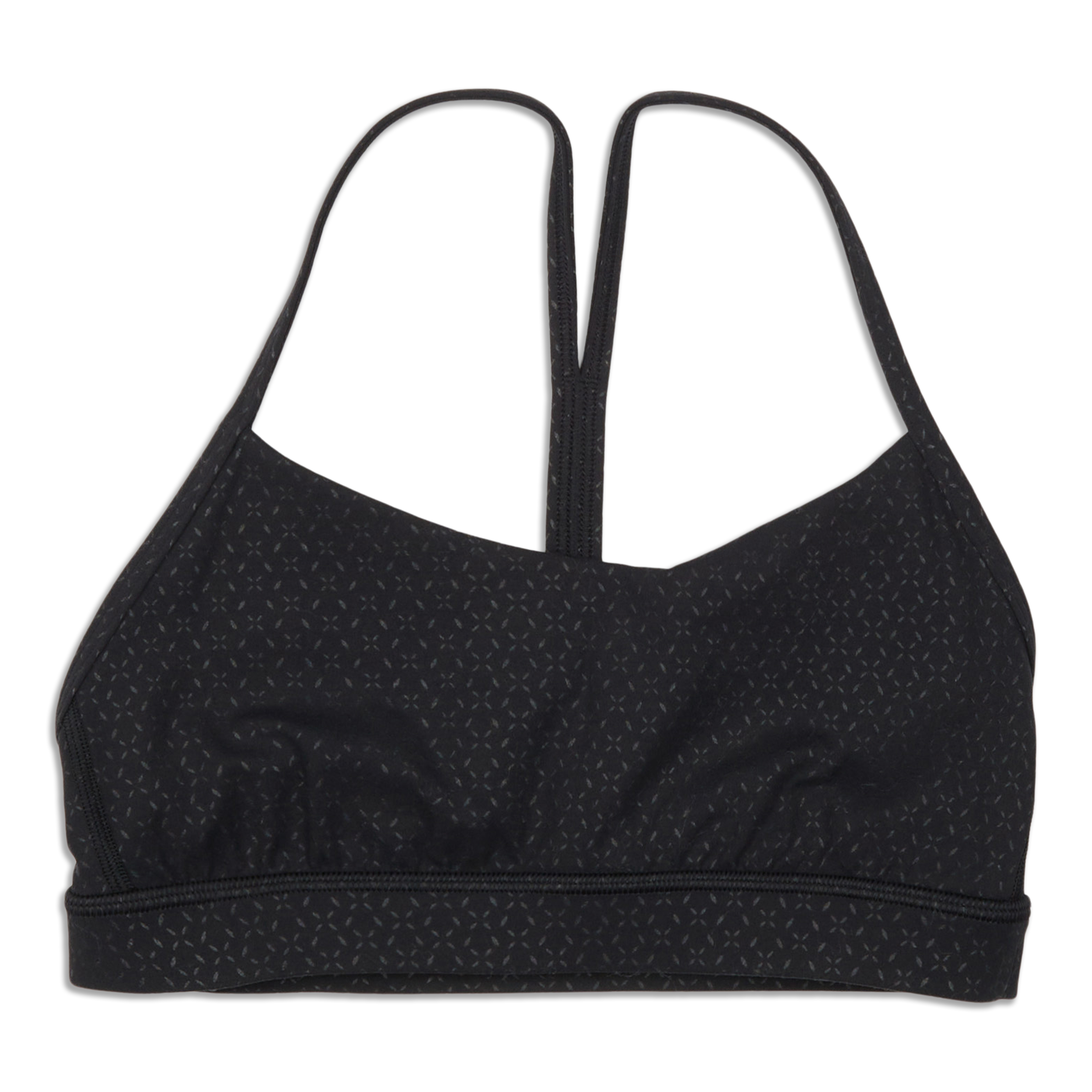 LULULEMON FLOW Y BRA SIZE 6 BLACK reversible