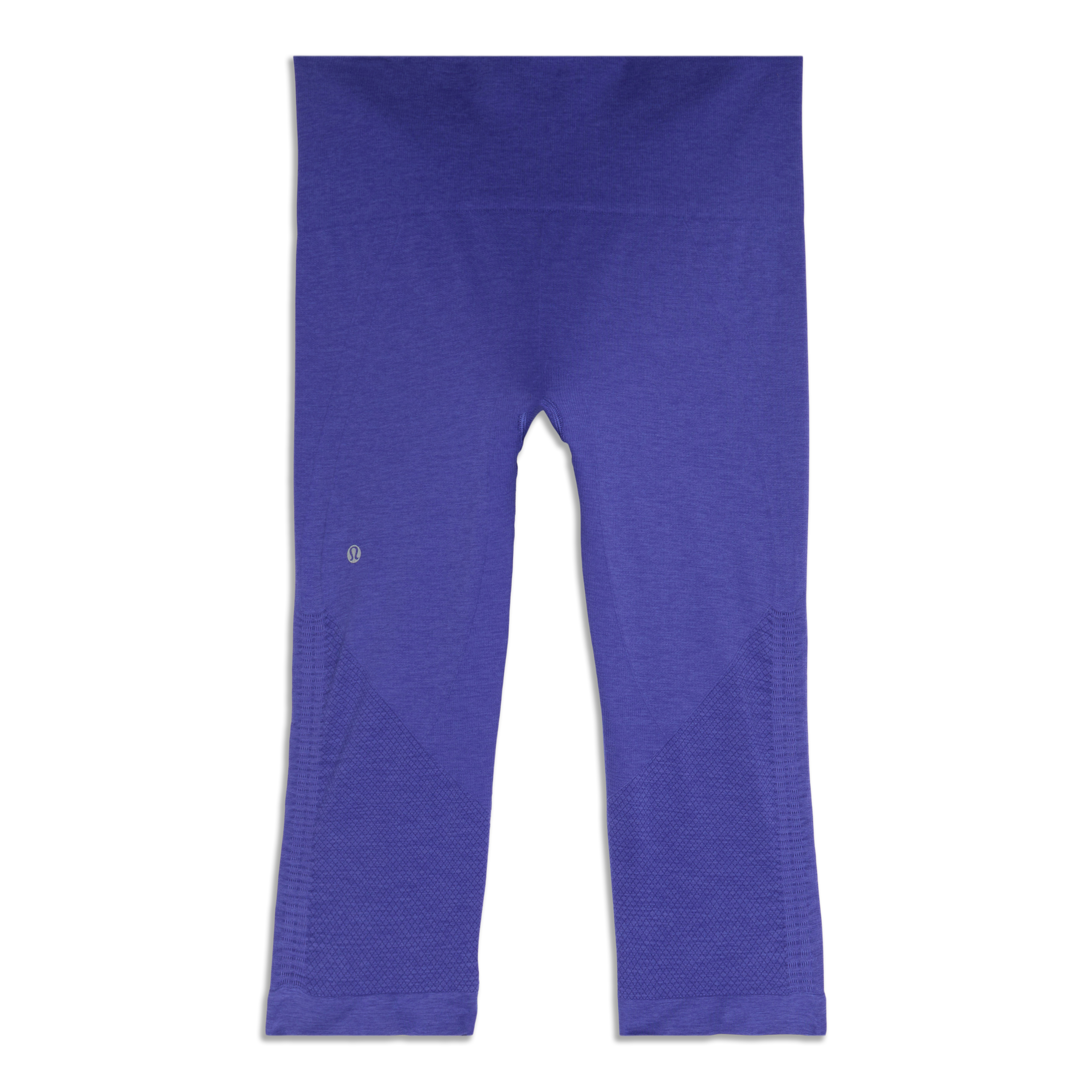 Lululemon Run Inspire Crop II blue and white floral leggings size 4 - $51 -  From Michaela