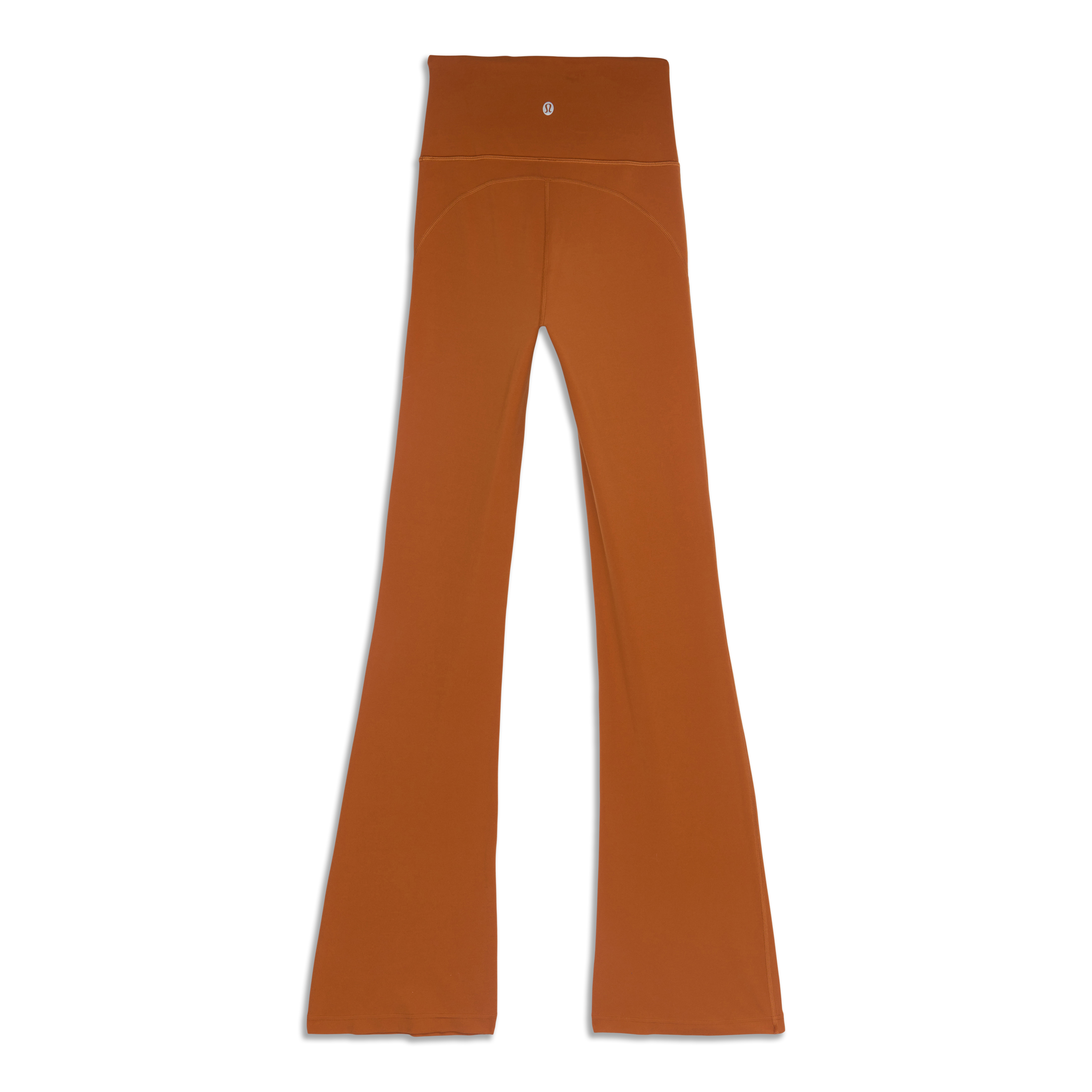 lululemon Groove Super HR Flared Pant Nulu Roasted Orange Size 6 New NWT