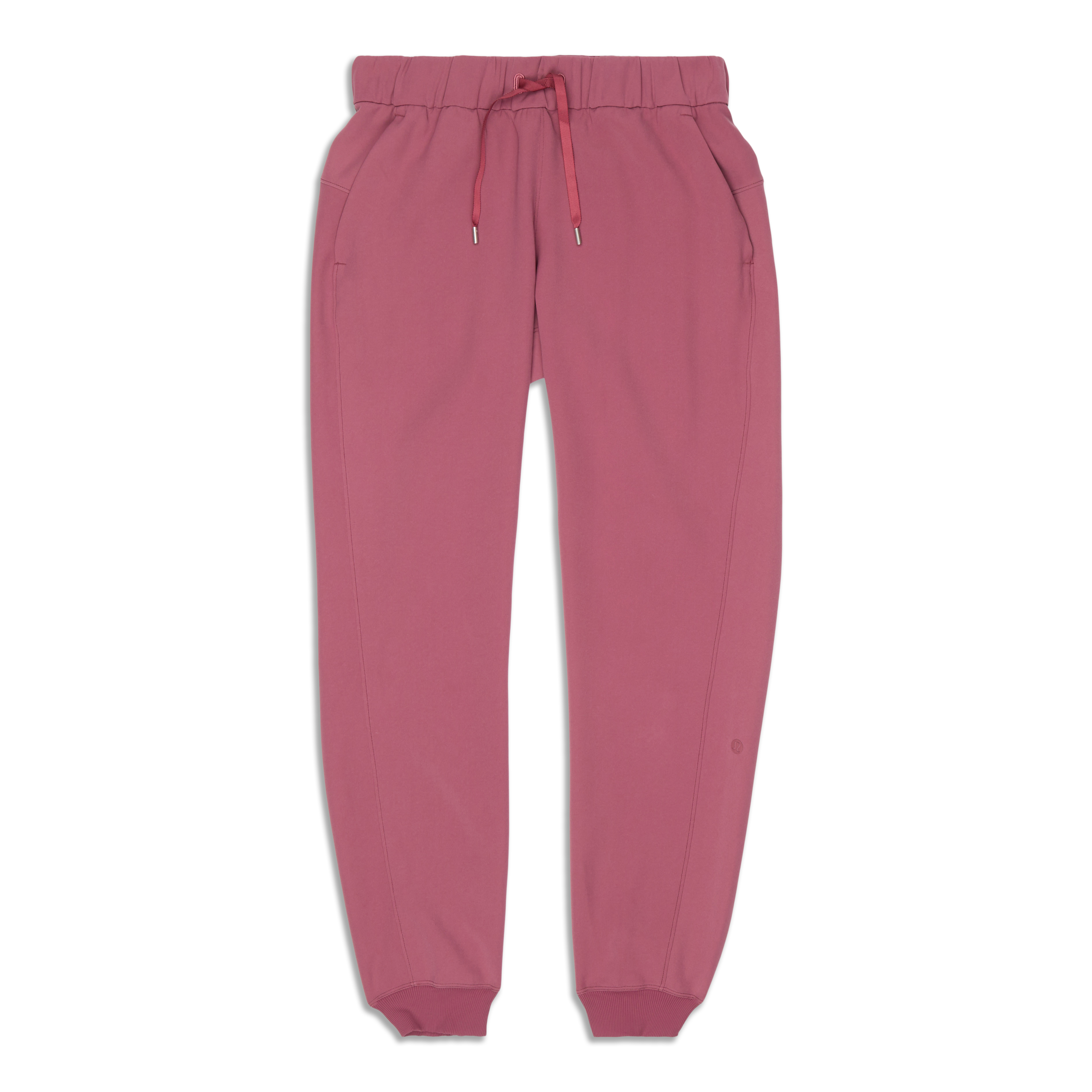 NWT Lululemon On The Fly Jogger 28 Woven Dark Chrome Pink Size 12