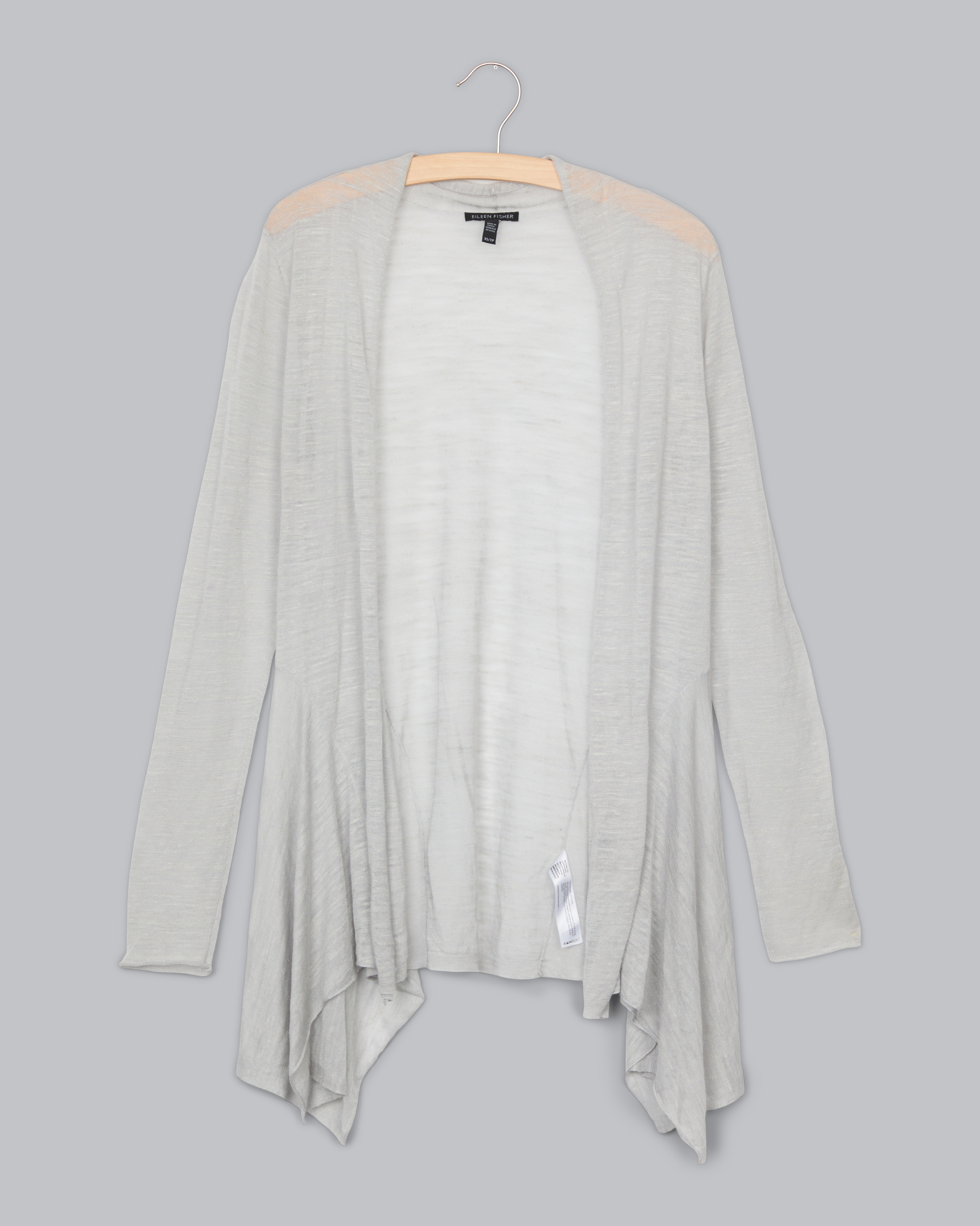 Eileen fisher grey sales cardigan