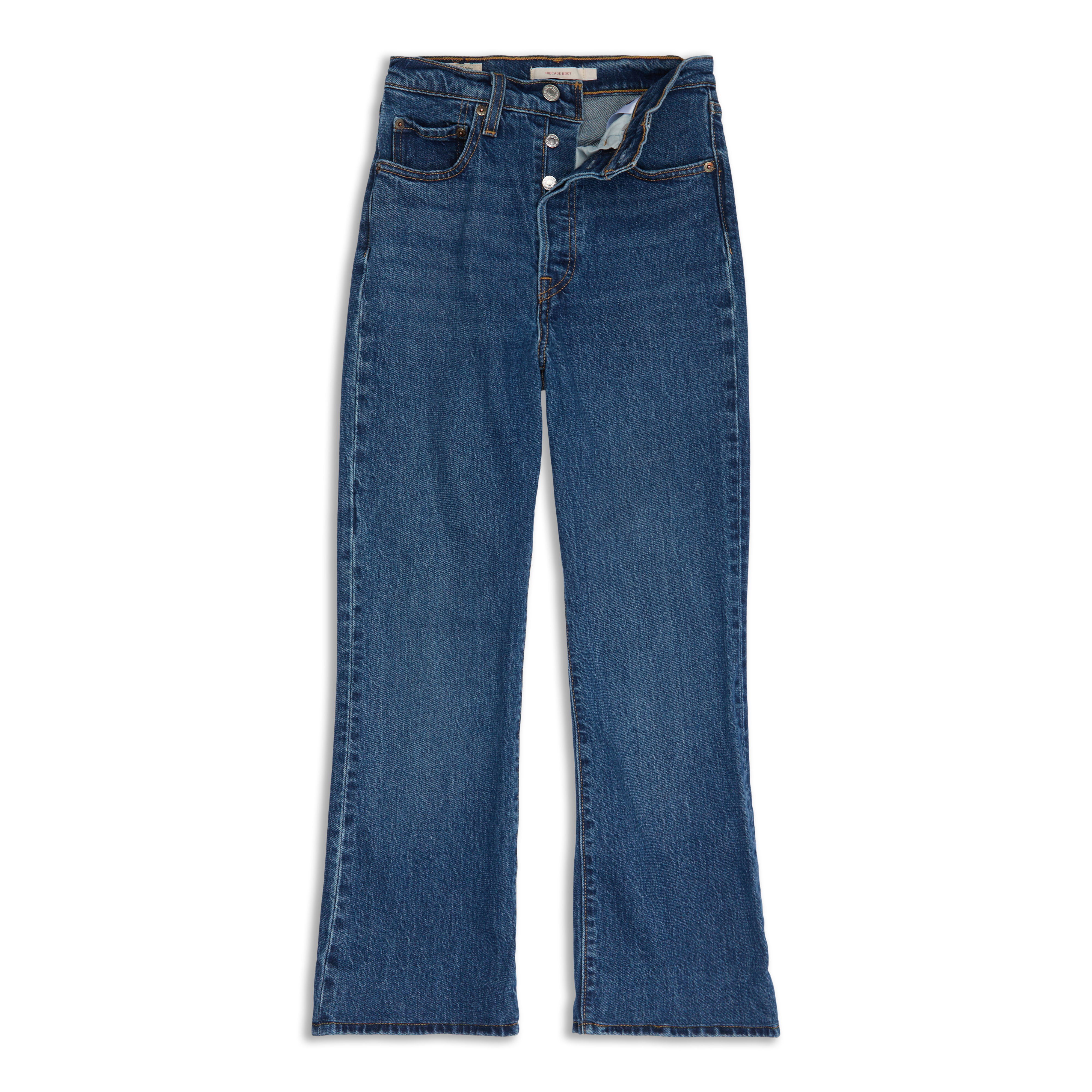 Ribcage Bootcut Jeans - Blue