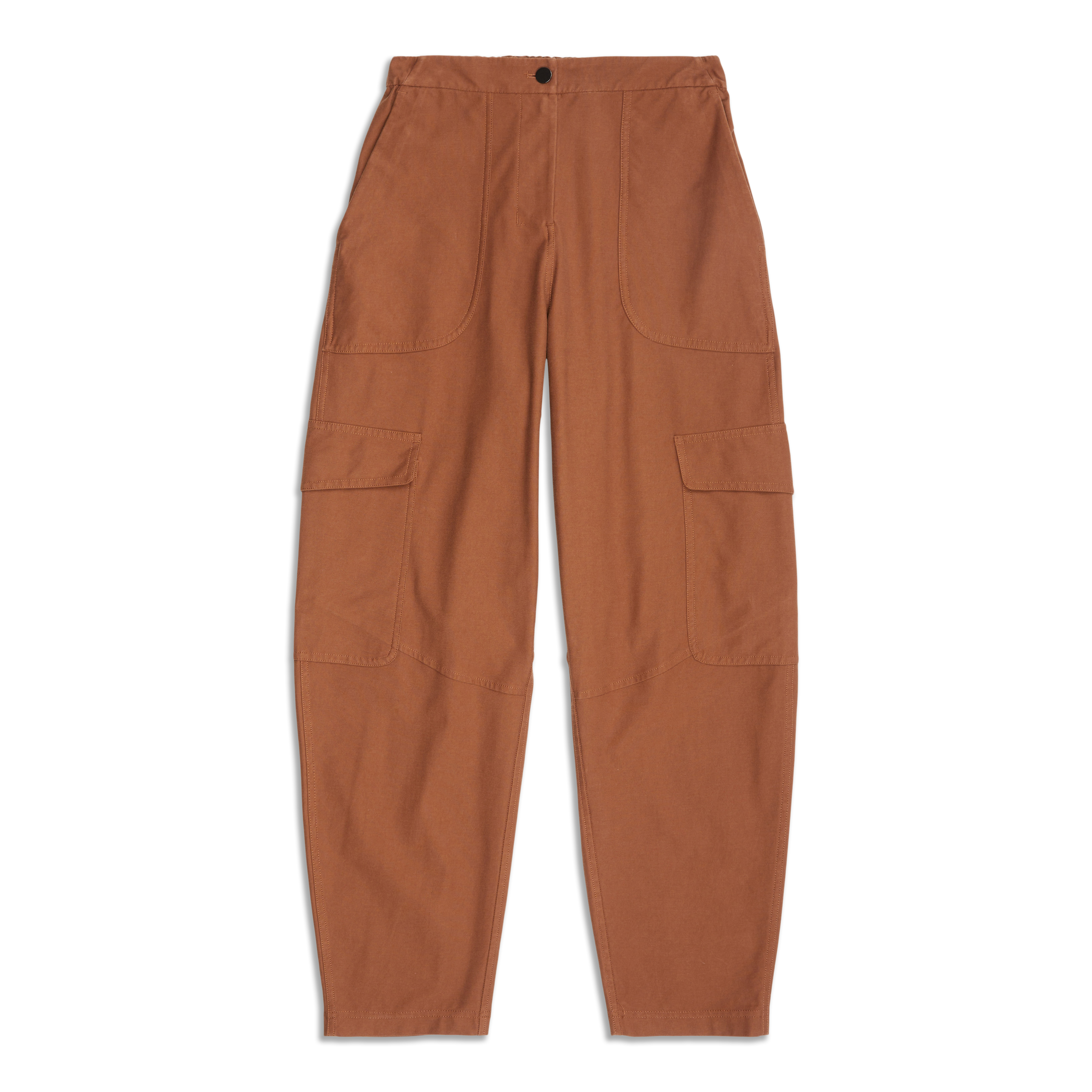 lululemon athletica, Pants & Jumpsuits, Lululemon Utilitech Cargo Pocket  High Rise Cropped Brown Pants Size 33 Xl Nwt