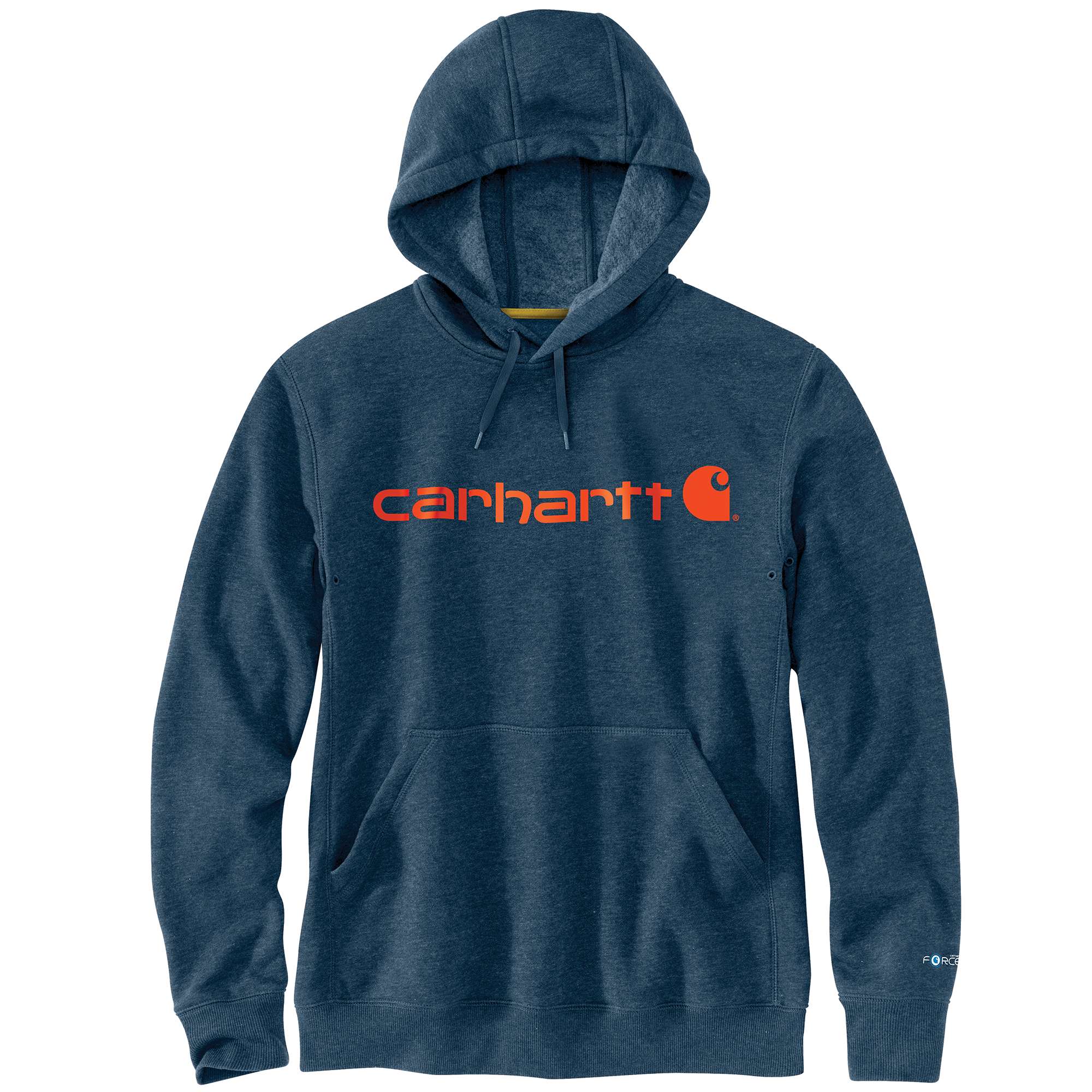 Used + Reworked Carhartt Men's Carhartt Force® Delmont Signature Graphic  Hooded Sweatshirt | Carhartt Reworked
