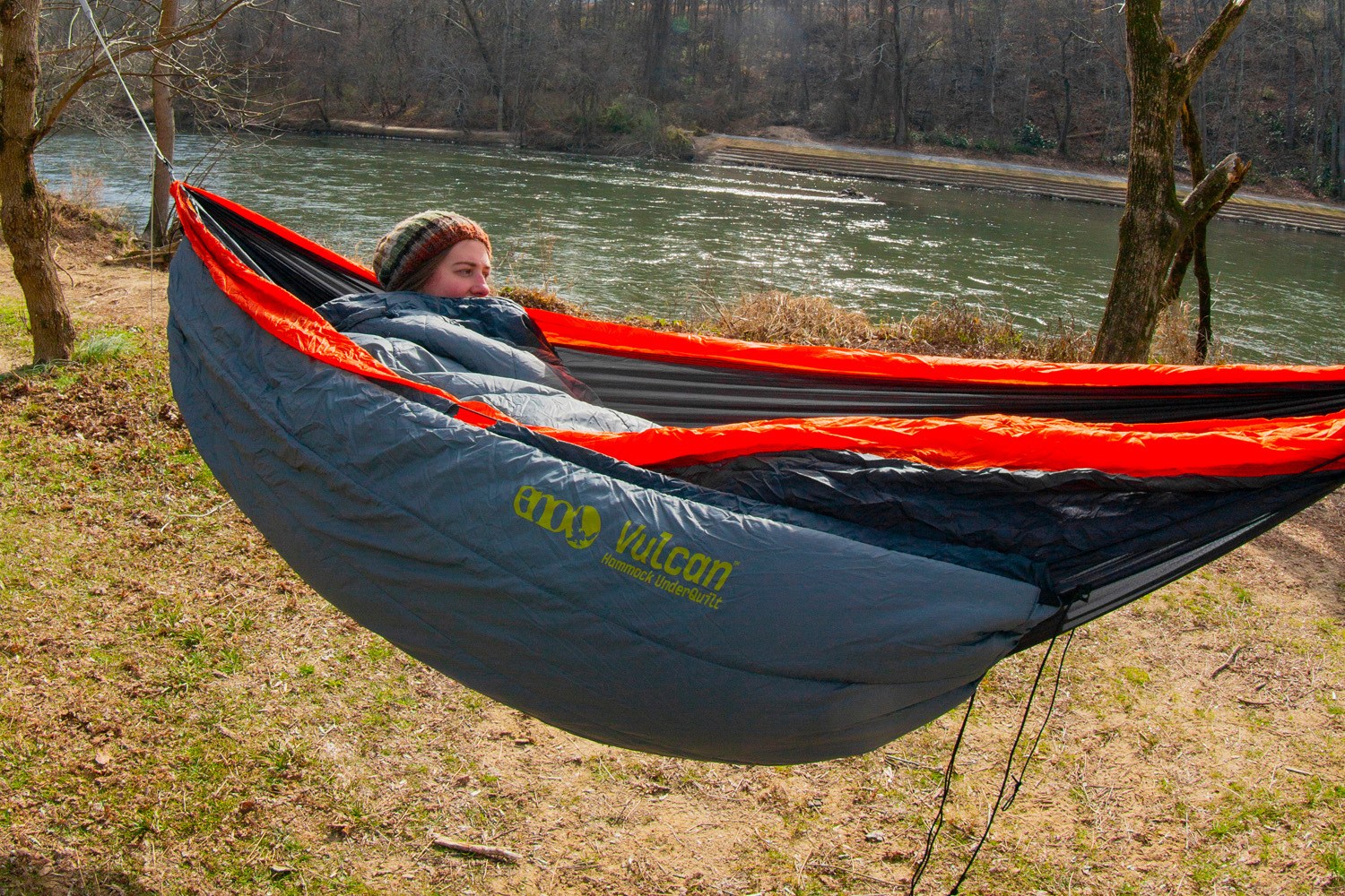 Vulcan UnderQuilt - PrimaLoft Hammock Camping Insulation | ENO